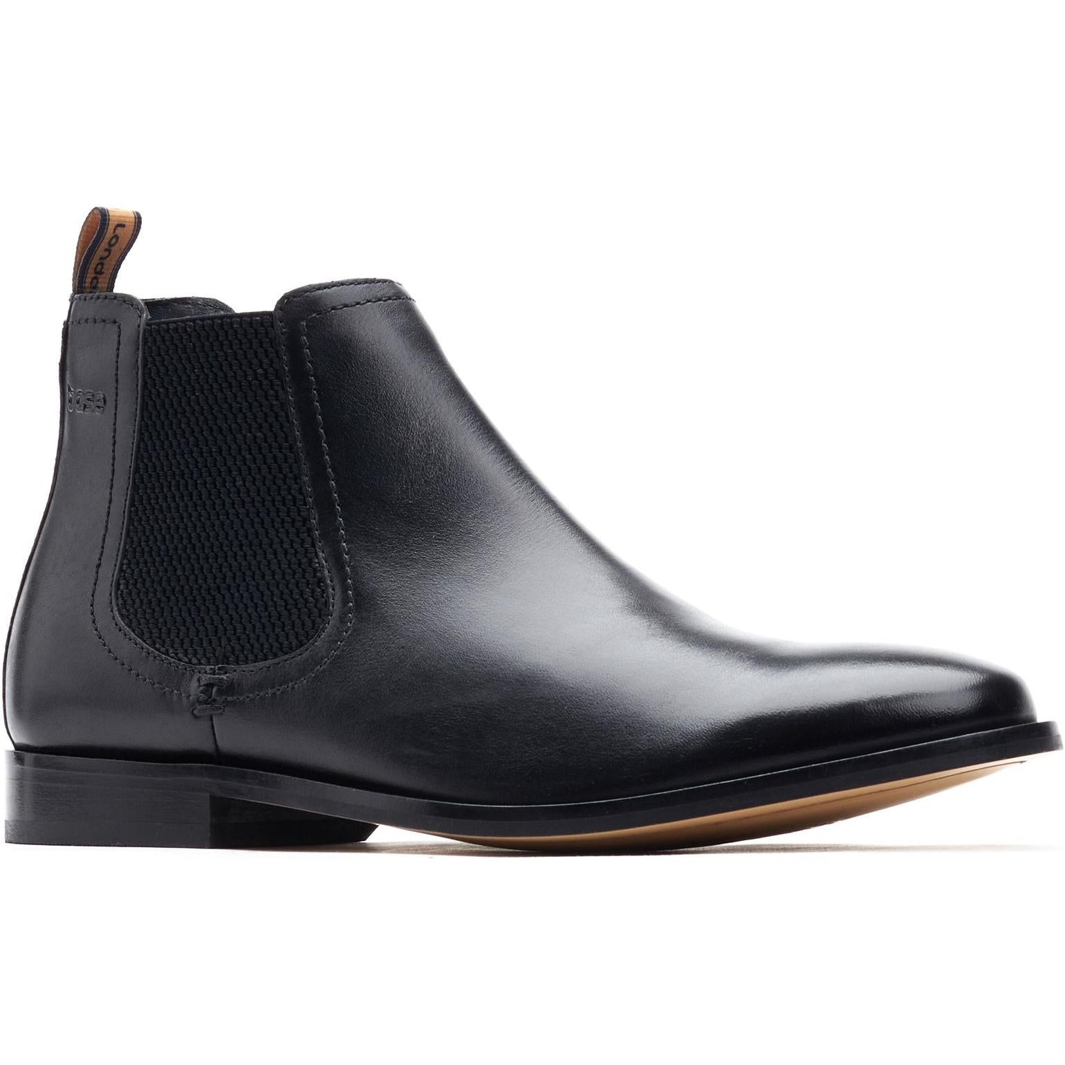 Base London Lynch Pull Up Plain Chelsea Boot
