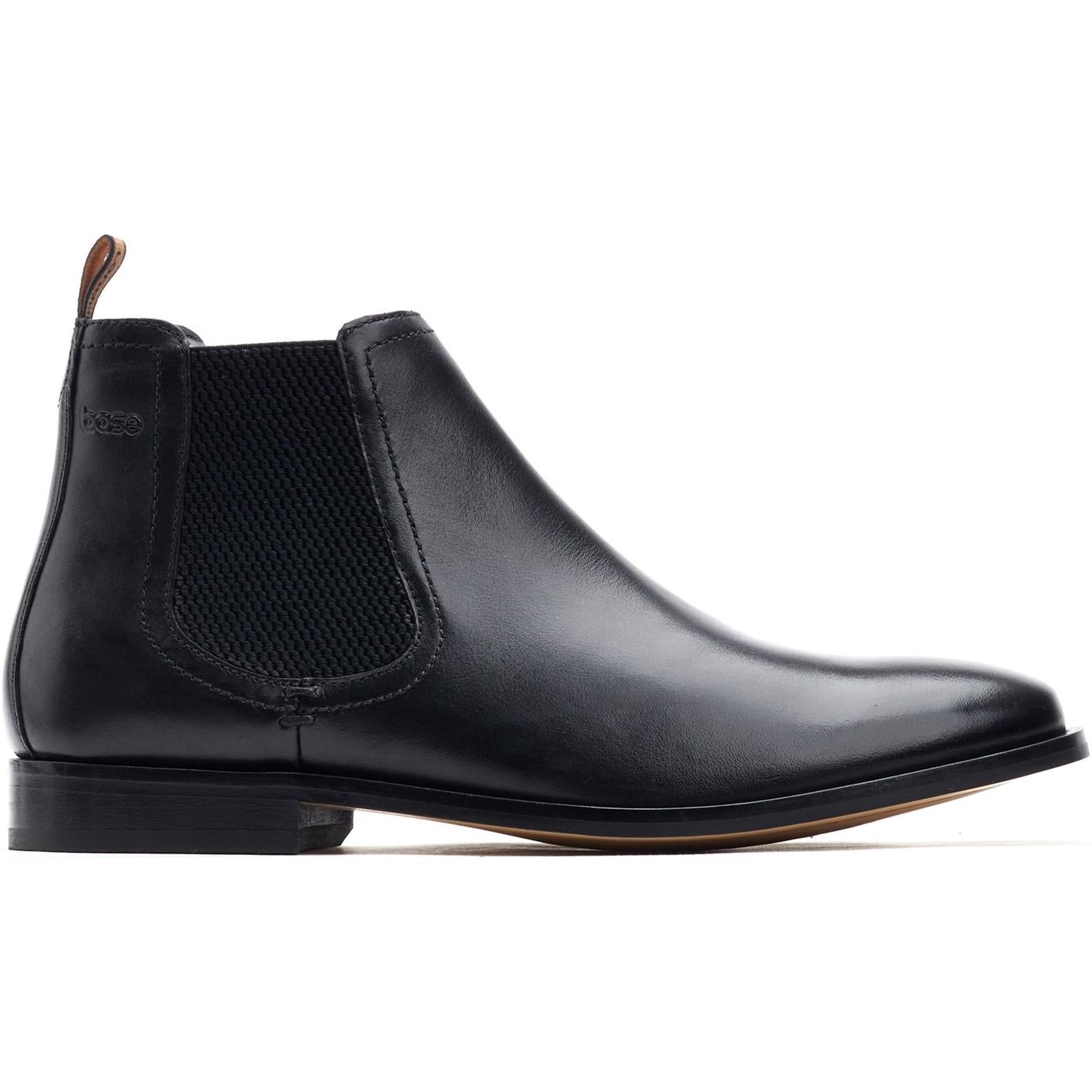 Base London Lynch Pull Up Plain Chelsea Boot