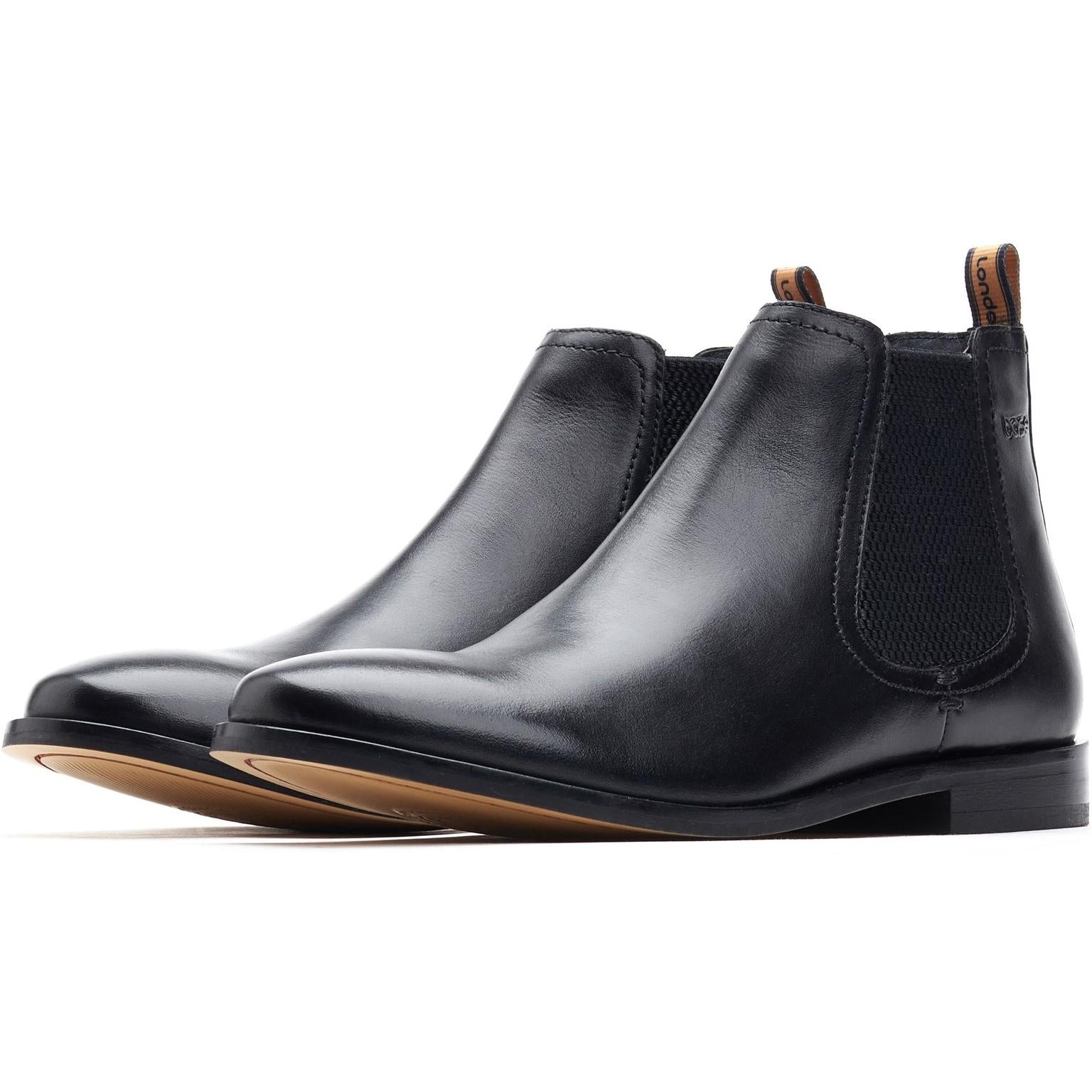 Base London Lynch Pull Up Plain Chelsea Boot