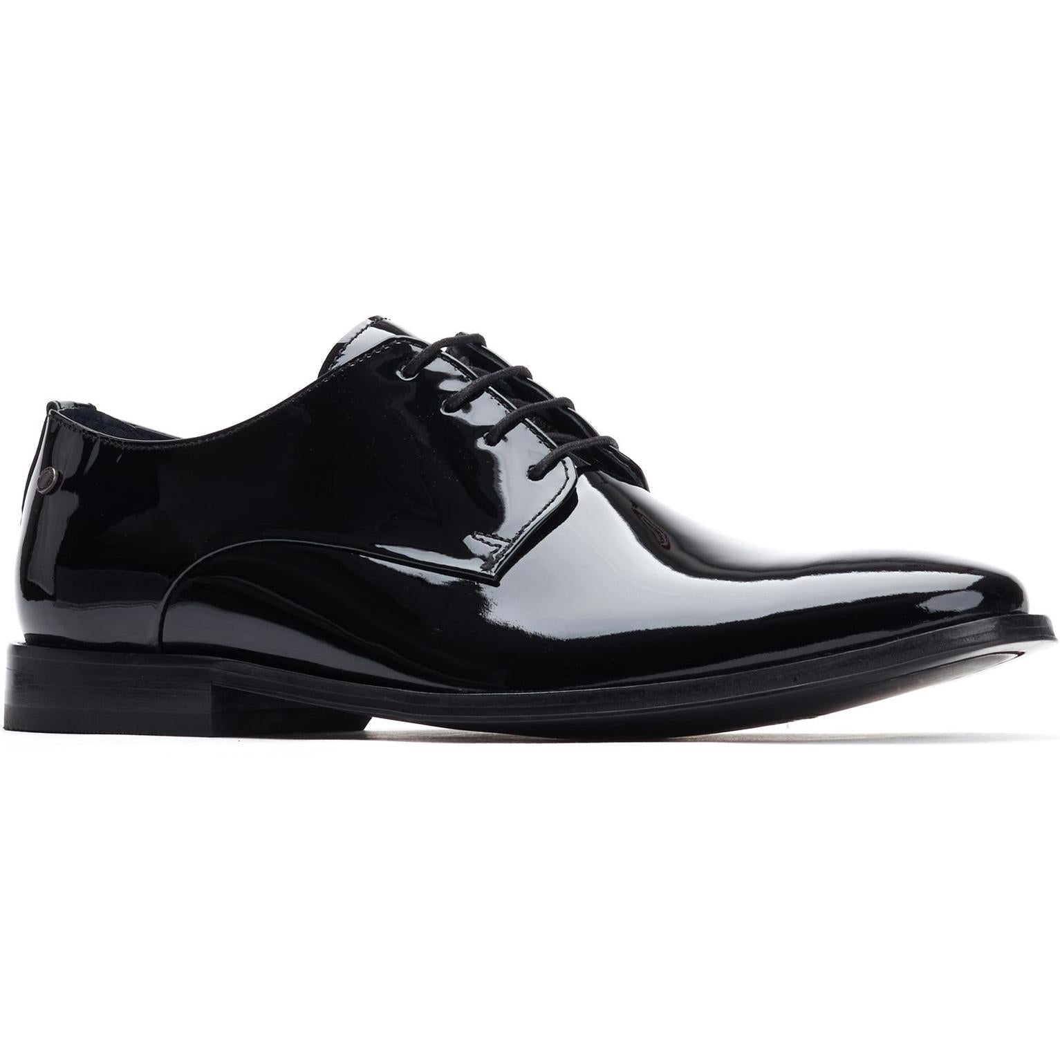 Base London Marley Lace Up Patent Shoe