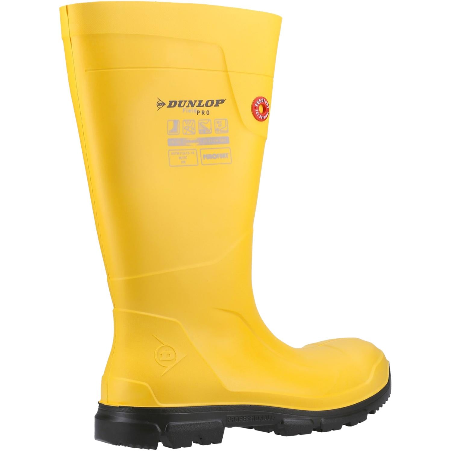 Dunlop Purofort FieldPRO Full Safety Wellington Boots