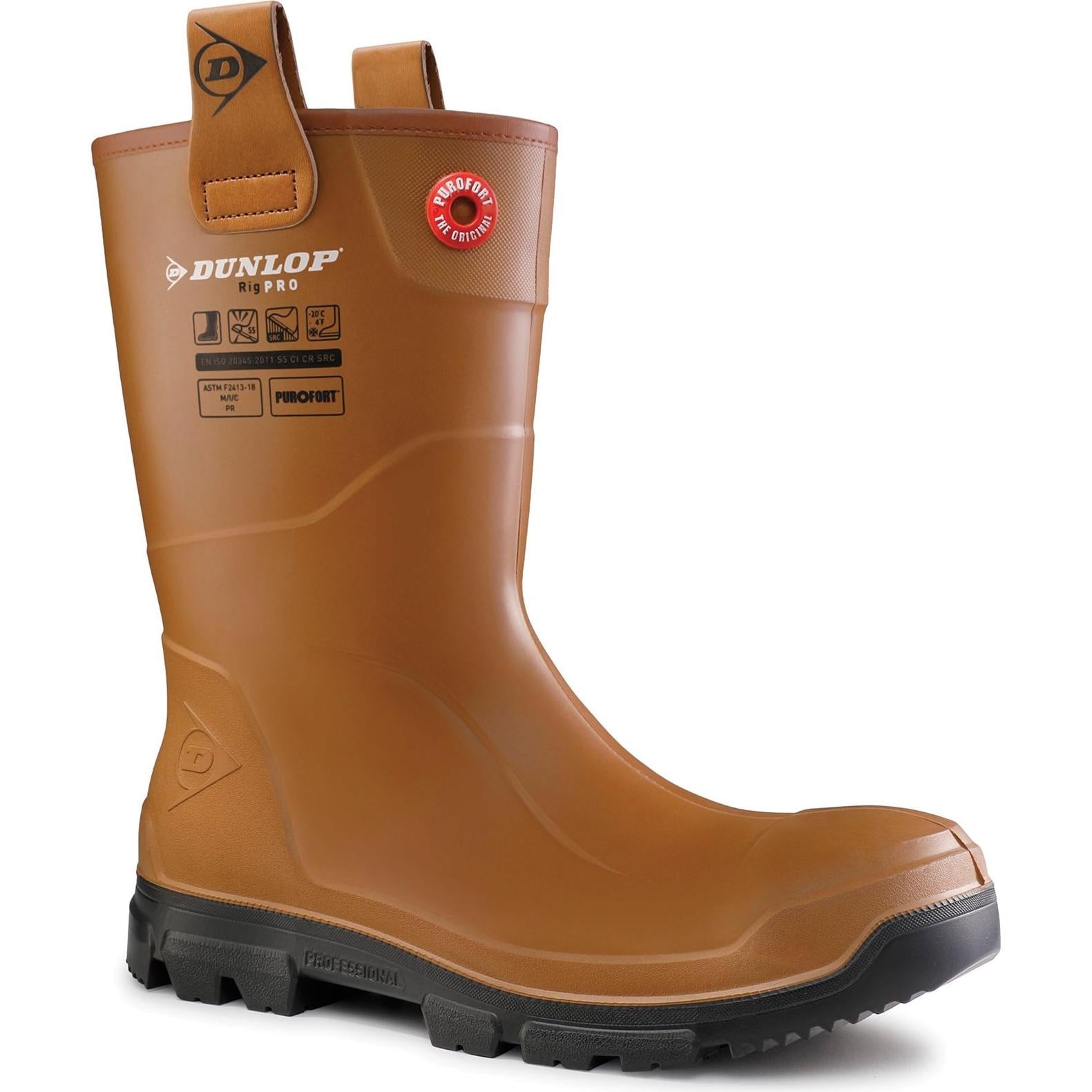 Dunlop Purofort RigPRO Full Safety Wellington Boots