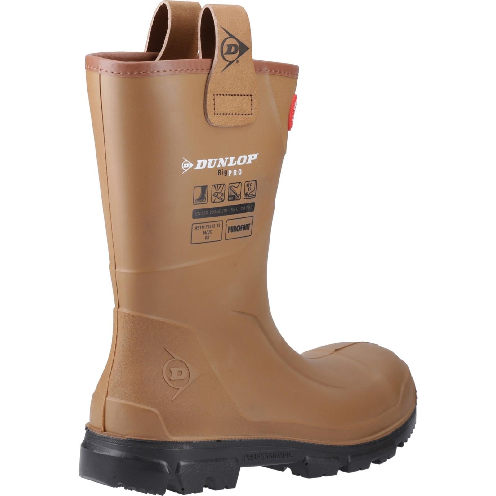 Dunlop Purofort RigPRO Full Safety Wellington Shoes
