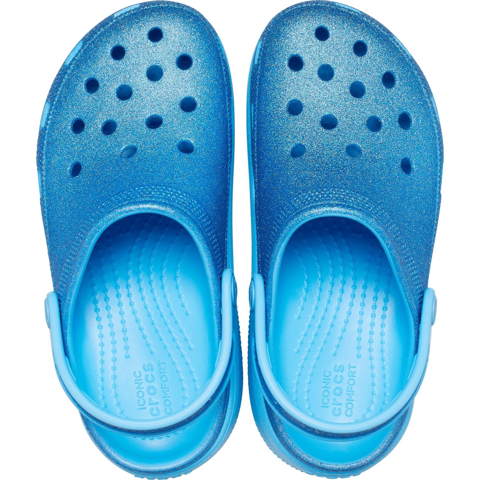 Crocs Classic Crocs Glitter Cutie Clog Shoes