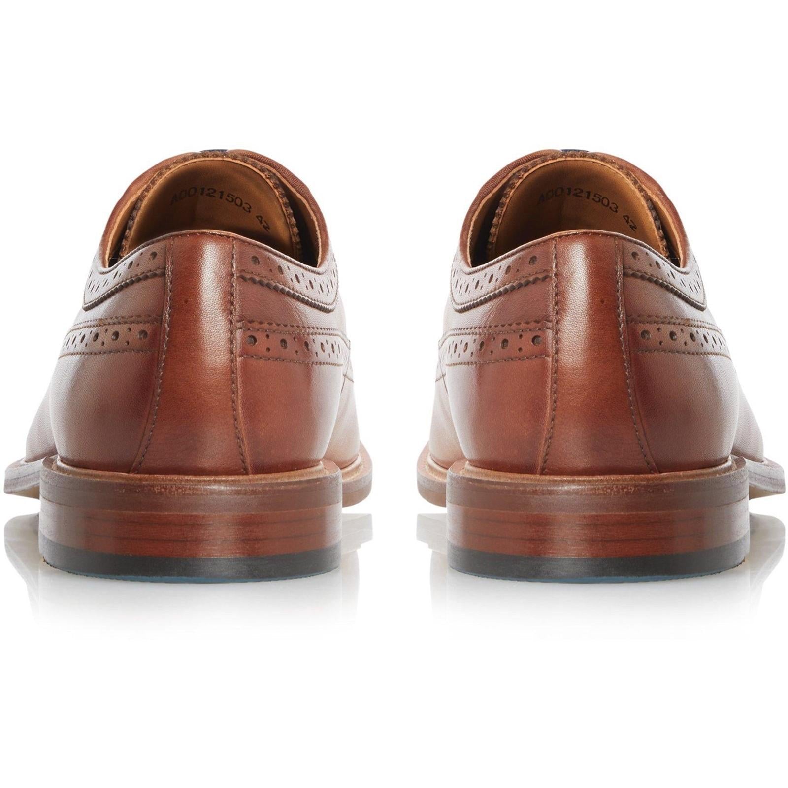 Dune Superior Leather Wingtip Brogue Shoes