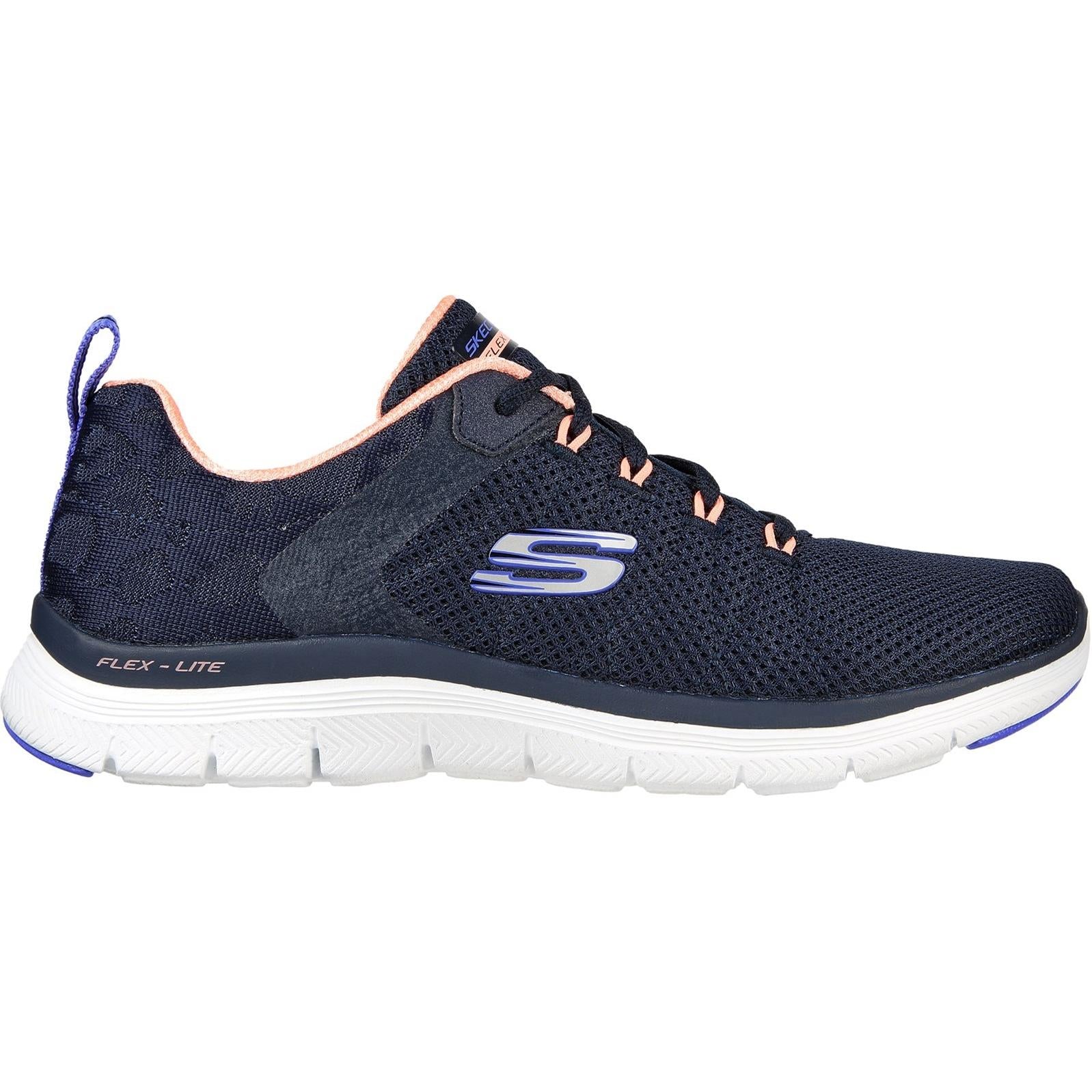 Skechers Flex Appeal 4.0 Elegant Ways Wide Trainer