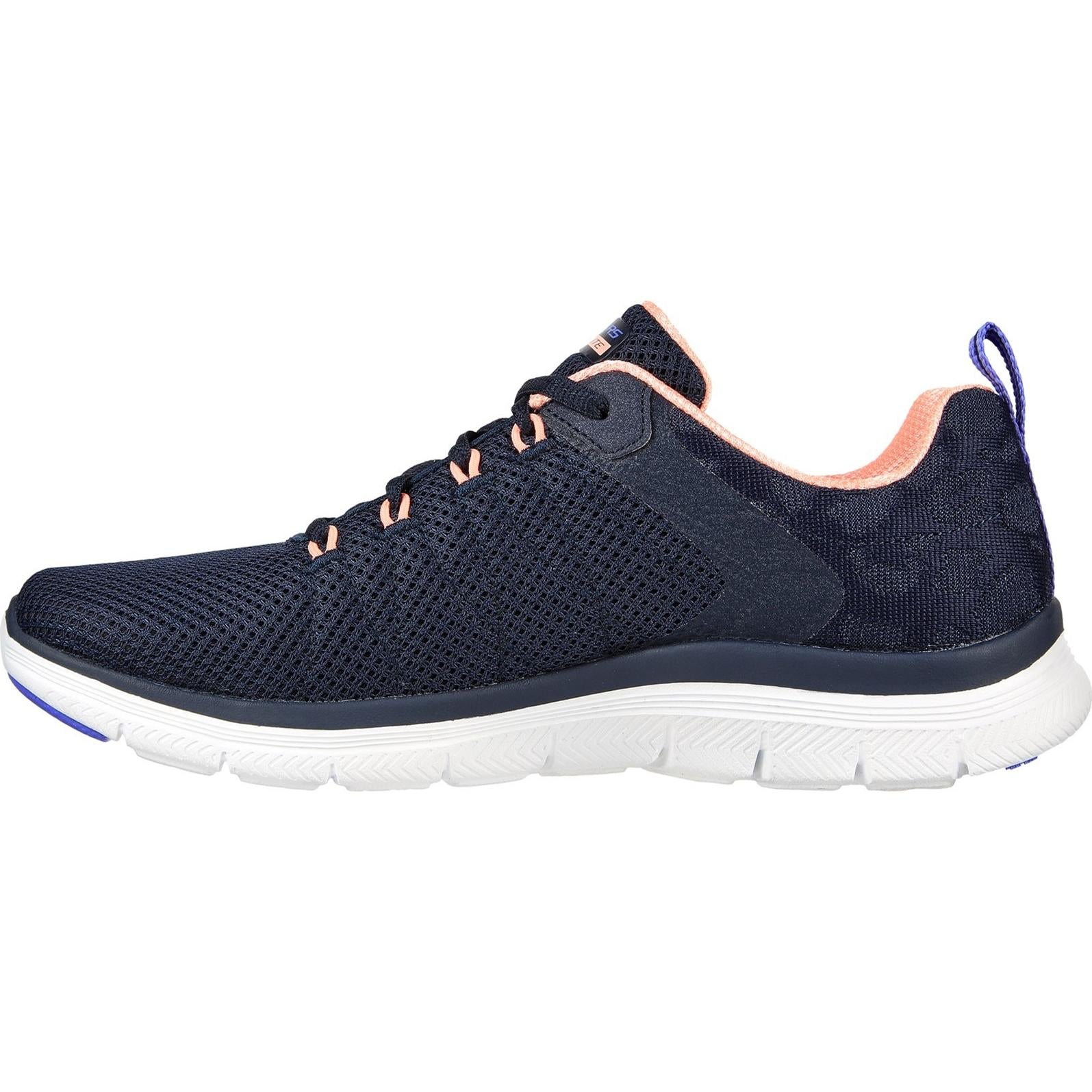 Skechers Flex Appeal 4.0 Elegant Ways Wide Trainer