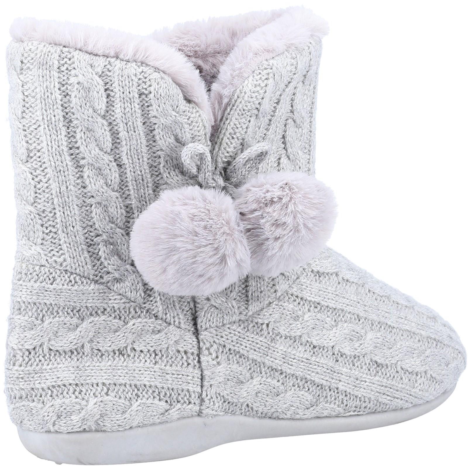 Fleet & Foster Apple Knitted Bootie Slipper