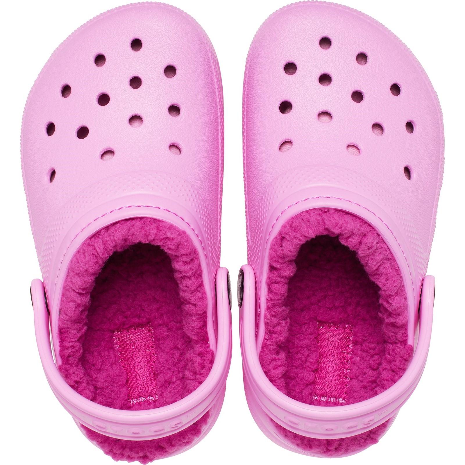 Crocs Toddler Classic Lined Clog Sandals