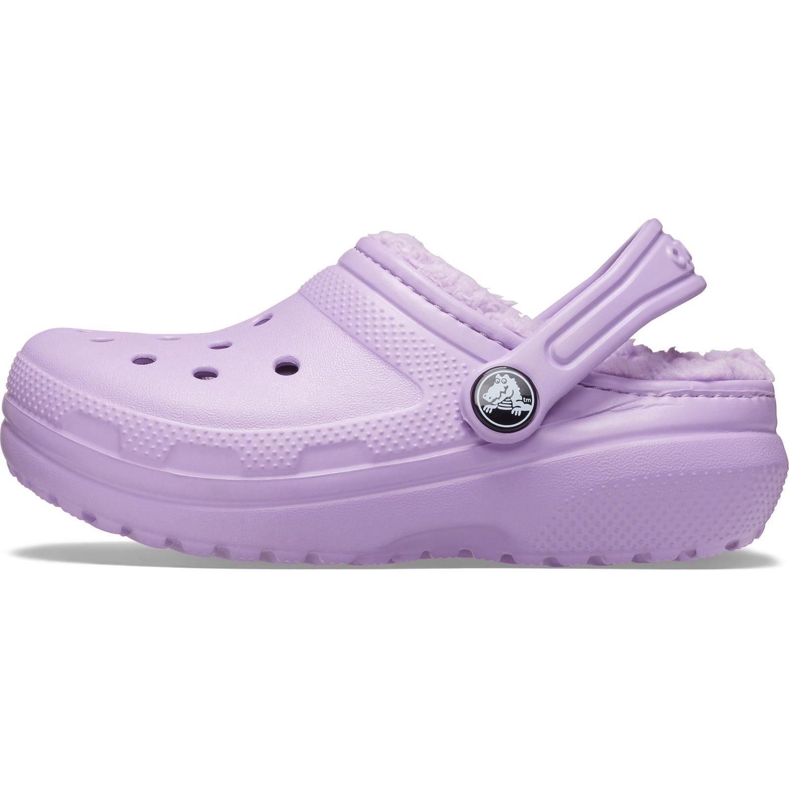 Crocs Toddler Classic Lined Clog Sandals