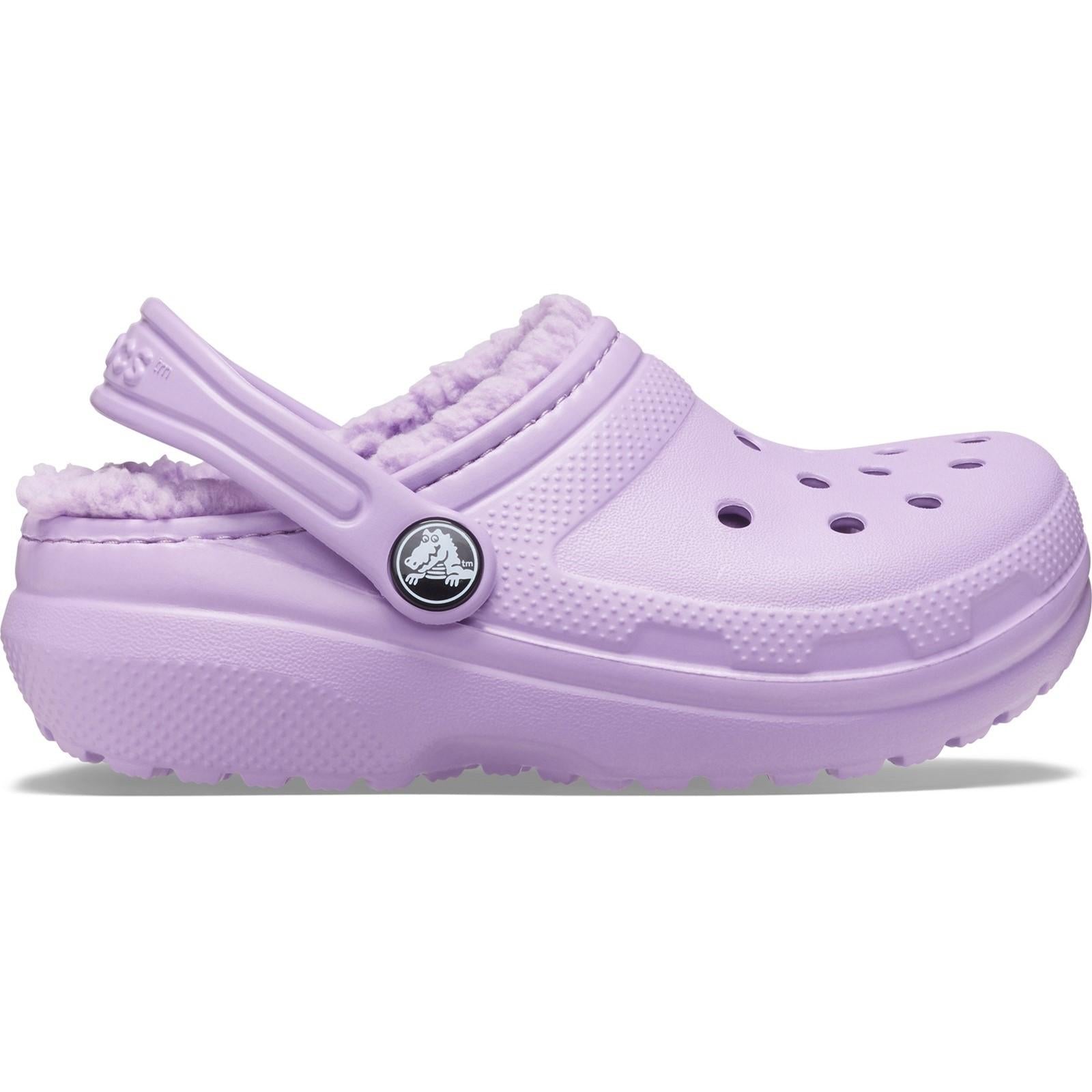 Crocs Toddler Classic Lined Clog Sandals