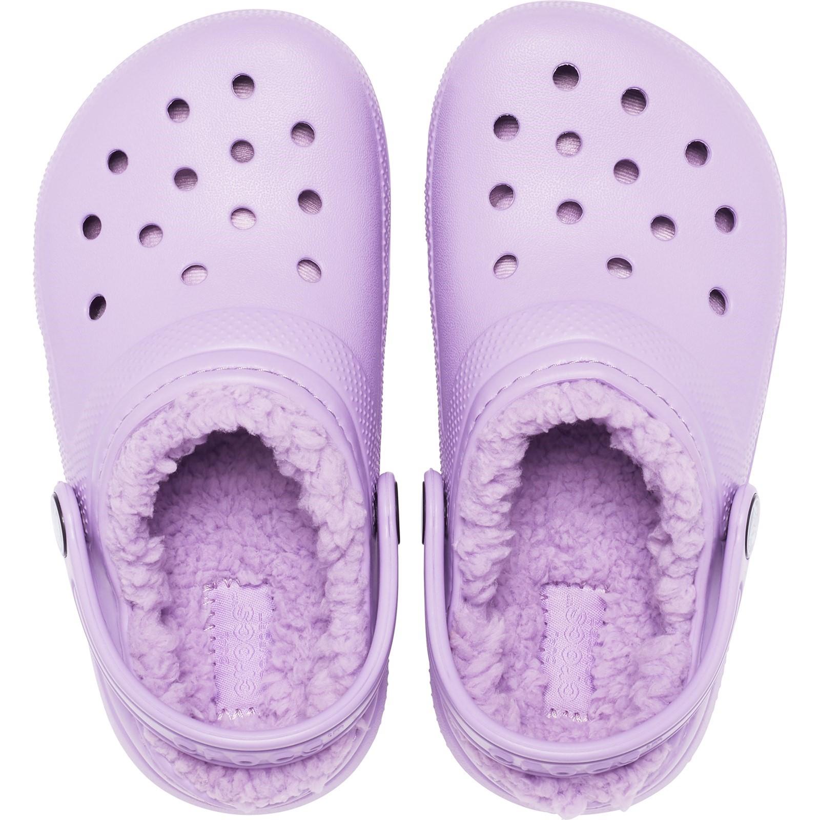 Crocs Kids' Classic Lined Clog Sandals