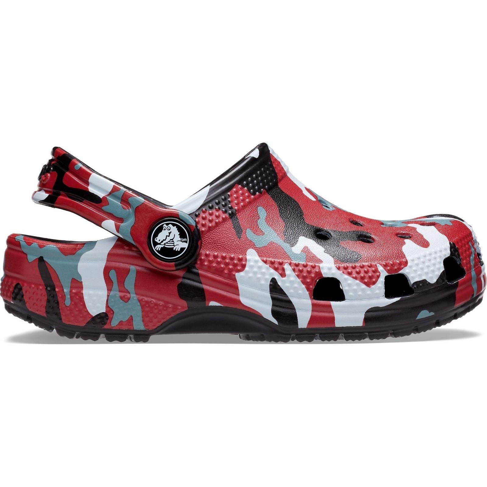 Crocs Kids' Classic Camo Clog Sandals