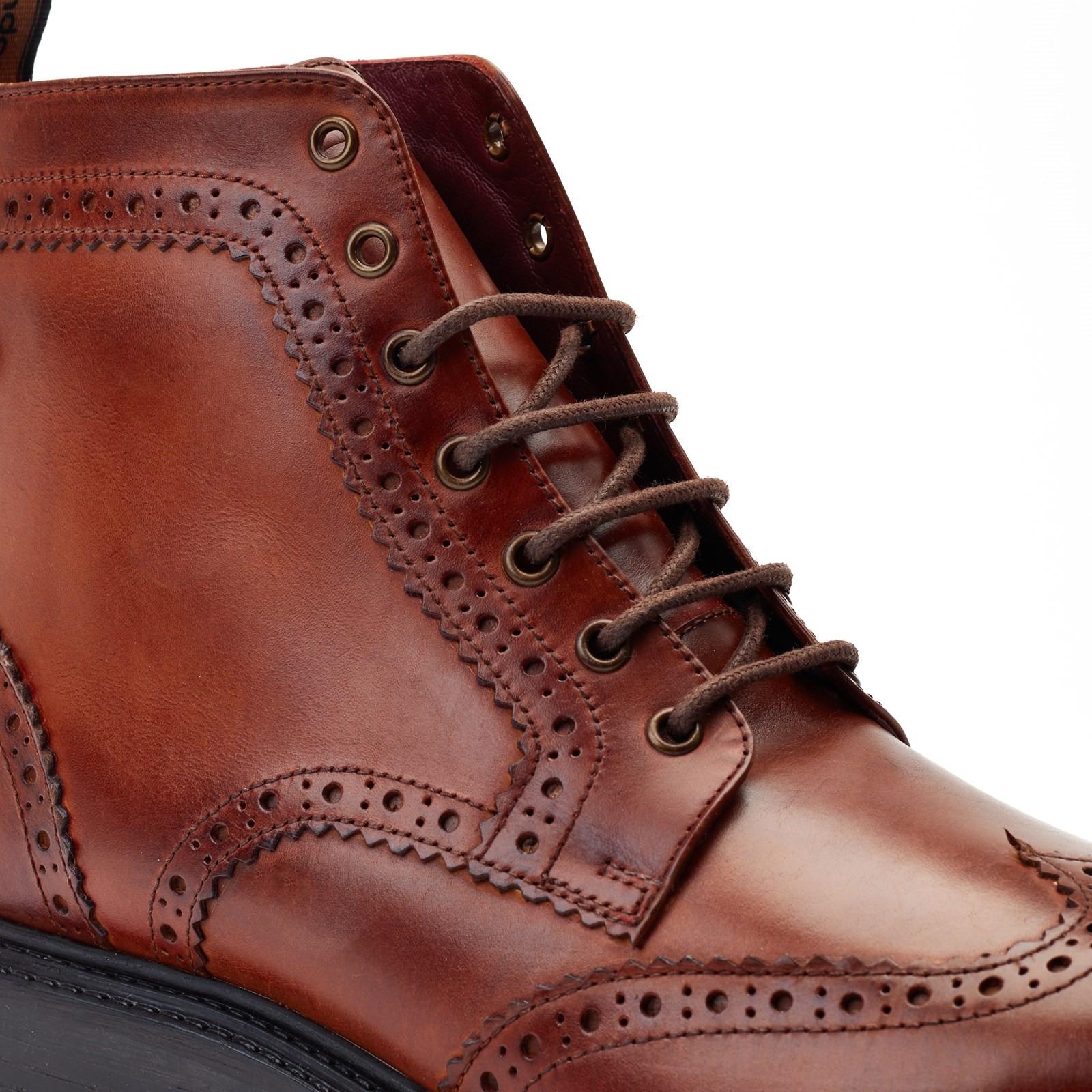 Base London Shaw Brogue Boot