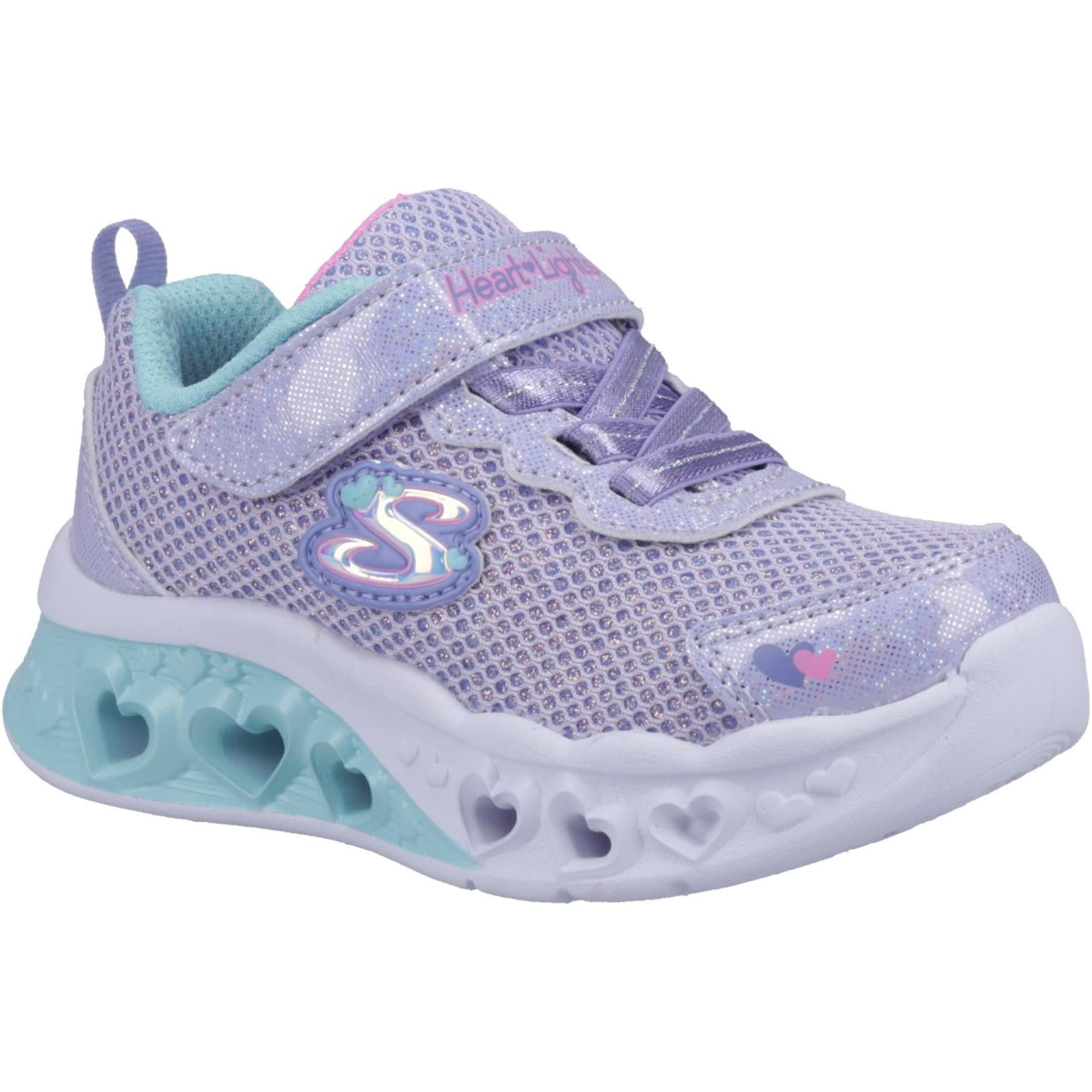Skechers Flutter Heart Lights Bring Sparkle Trainers