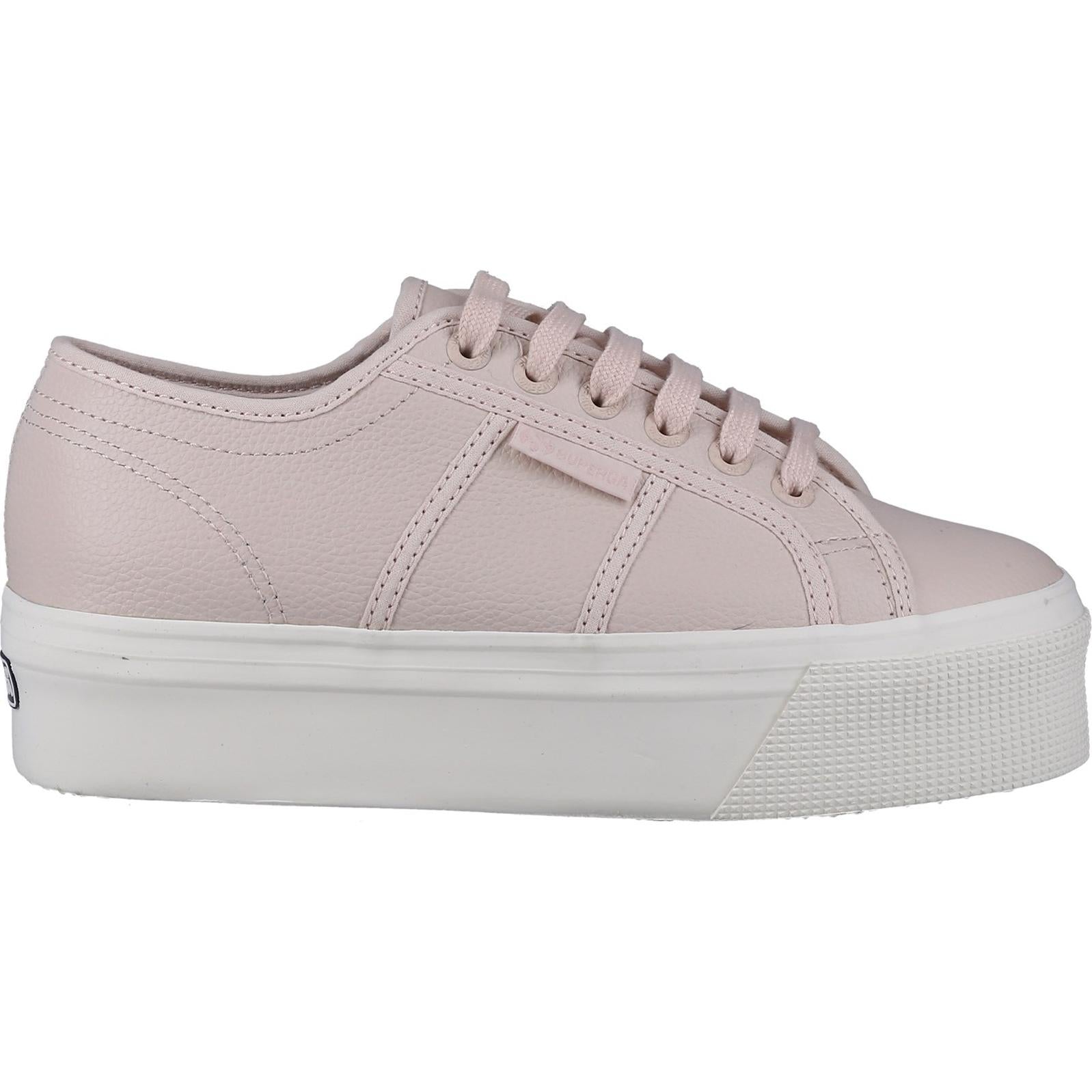 Superga 2790 Tumbled Leather Trainer