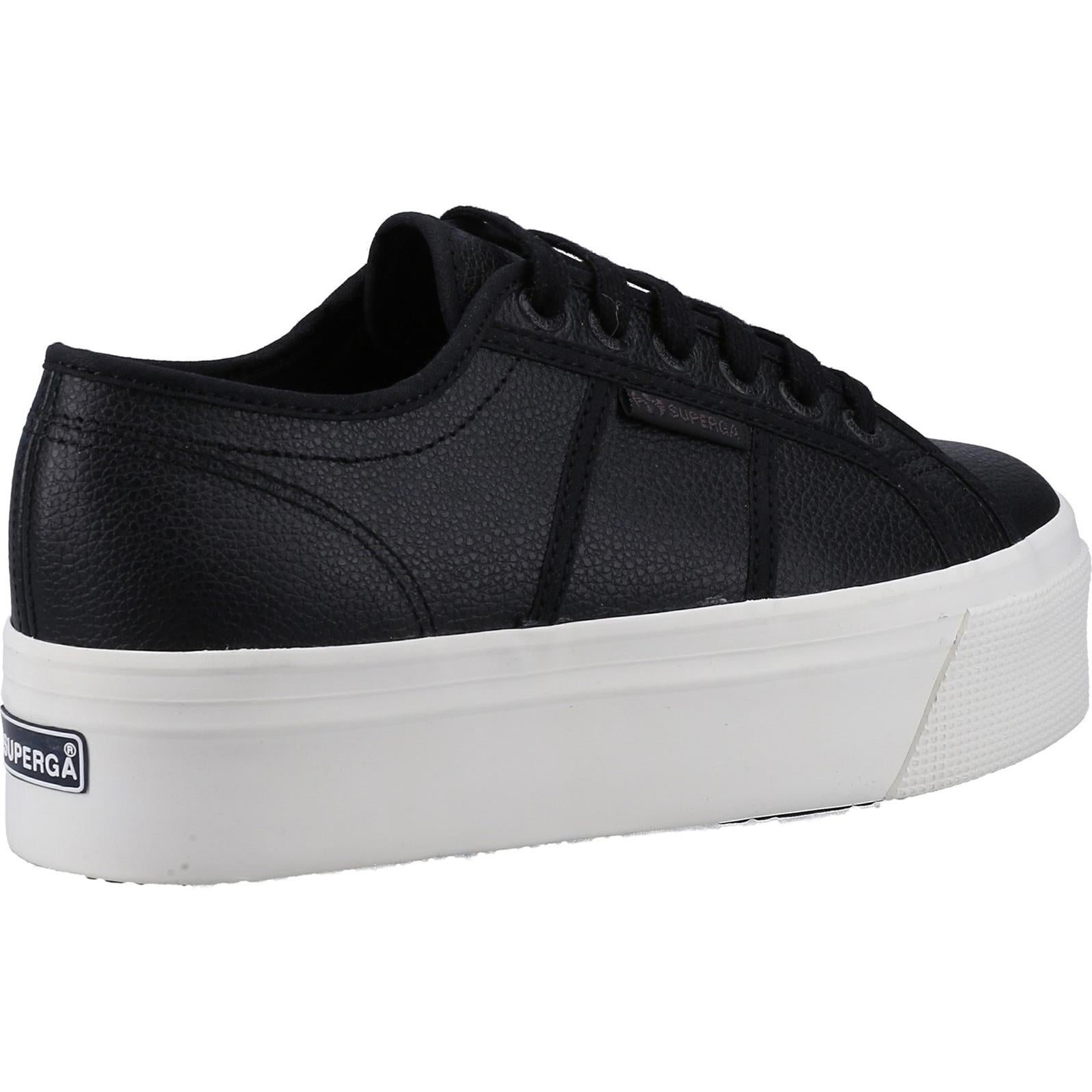 Superga 2790 Tumbled Leather Trainer