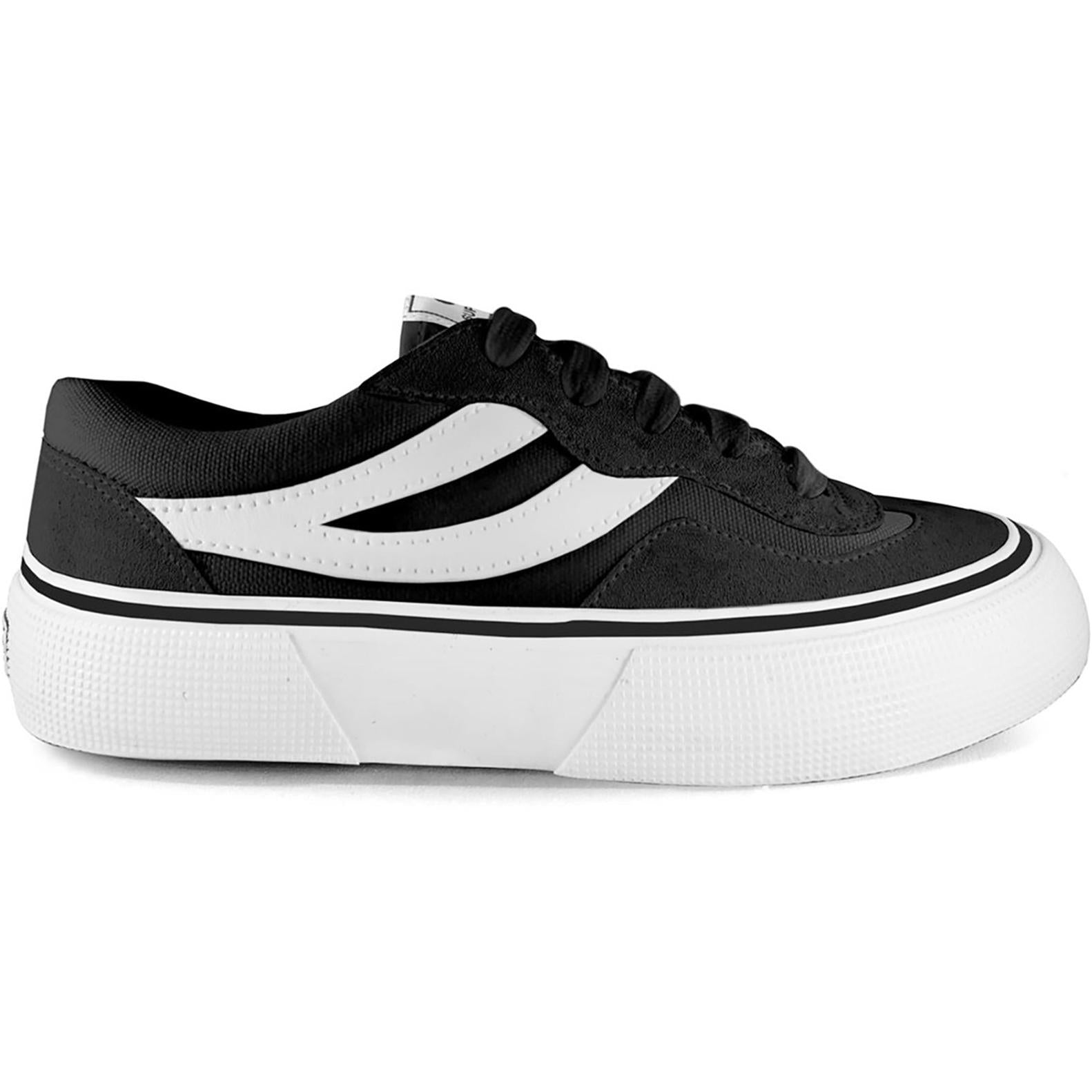 Superga 3041 Revolley Colorblock Platform Trainer