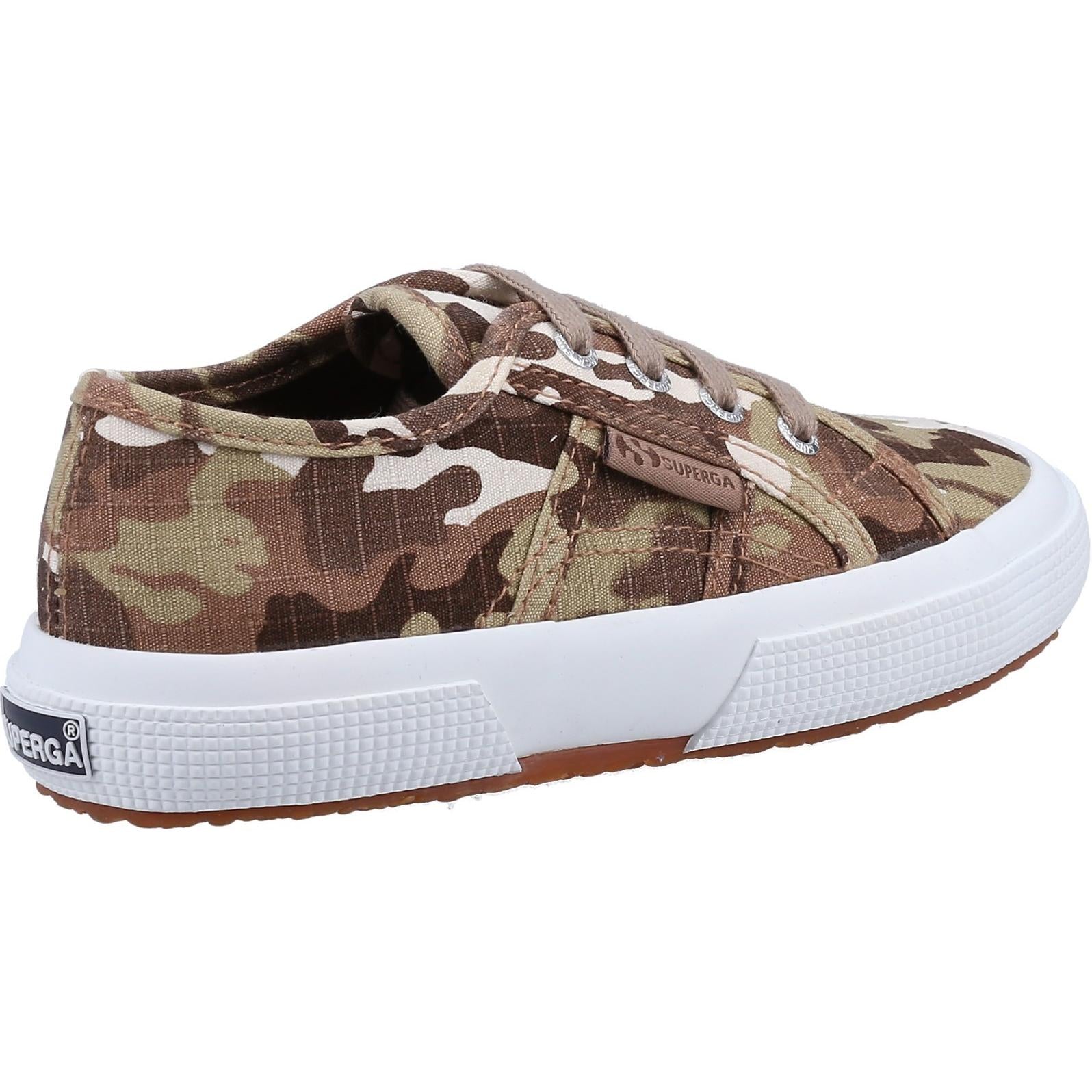 Superga 2750 Kids Camo Ripstop Trainer