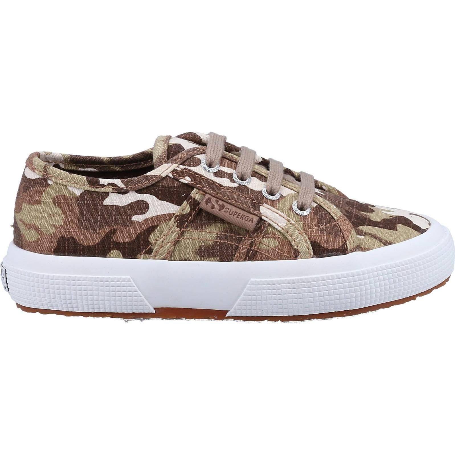 Superga 2750 Kids Camo Ripstop Trainer