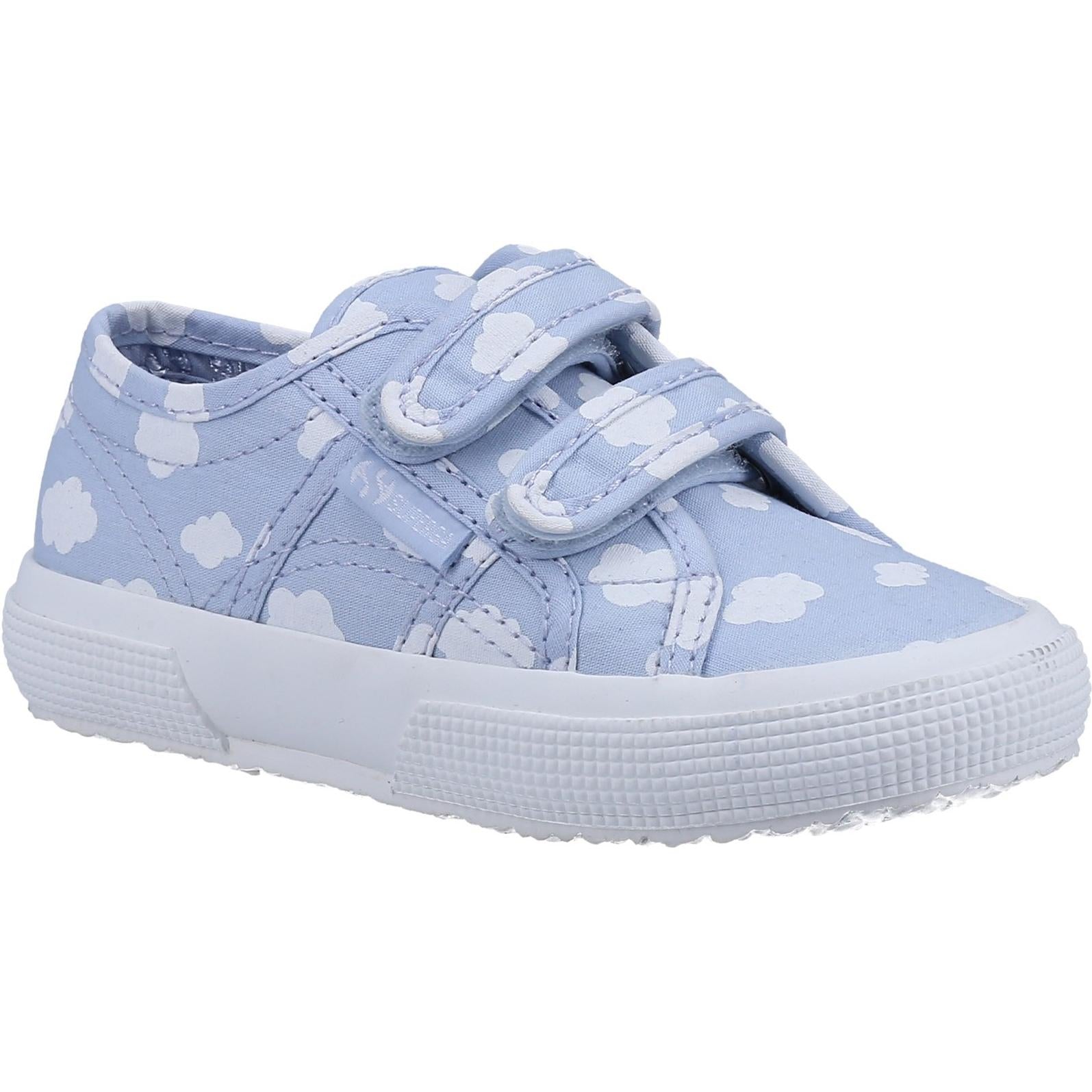 Superga 2750 Kids Straps Cloud Print Trainer