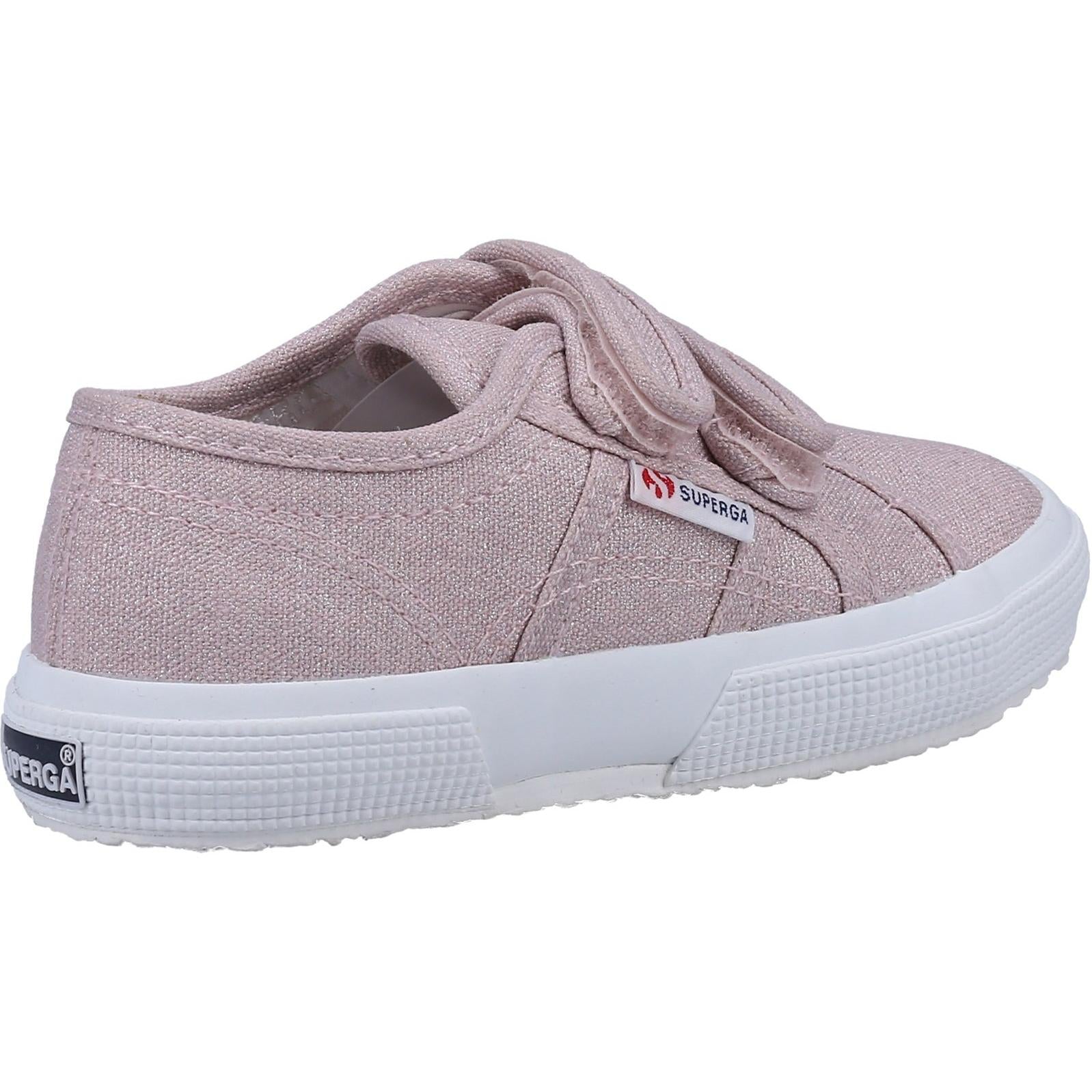 Superga 2750 Kids Straps Glitter Canvas Trainer