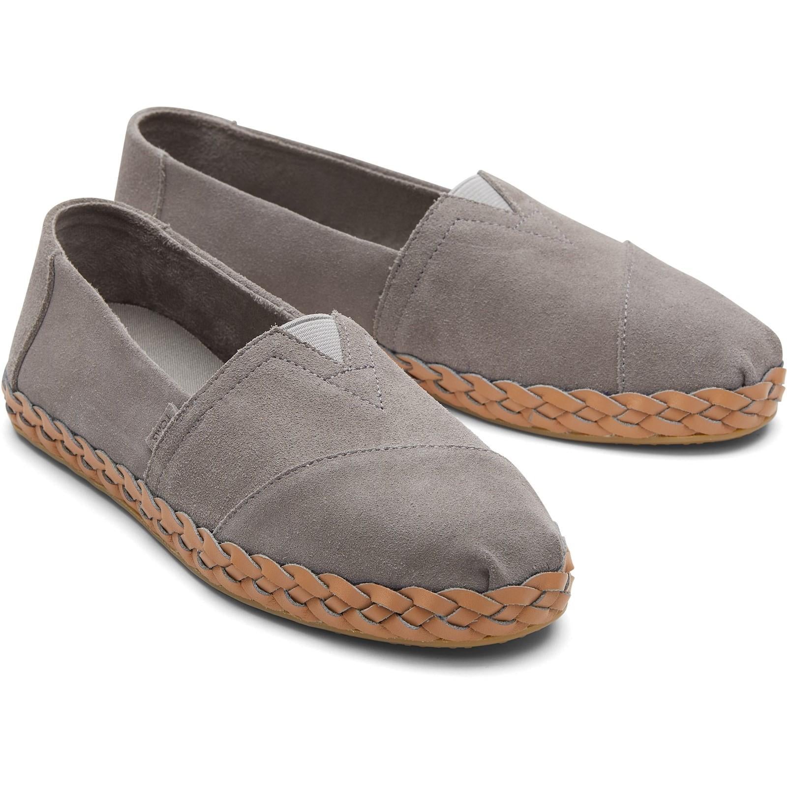 Toms Alpargata Leather Wrap Shoe
