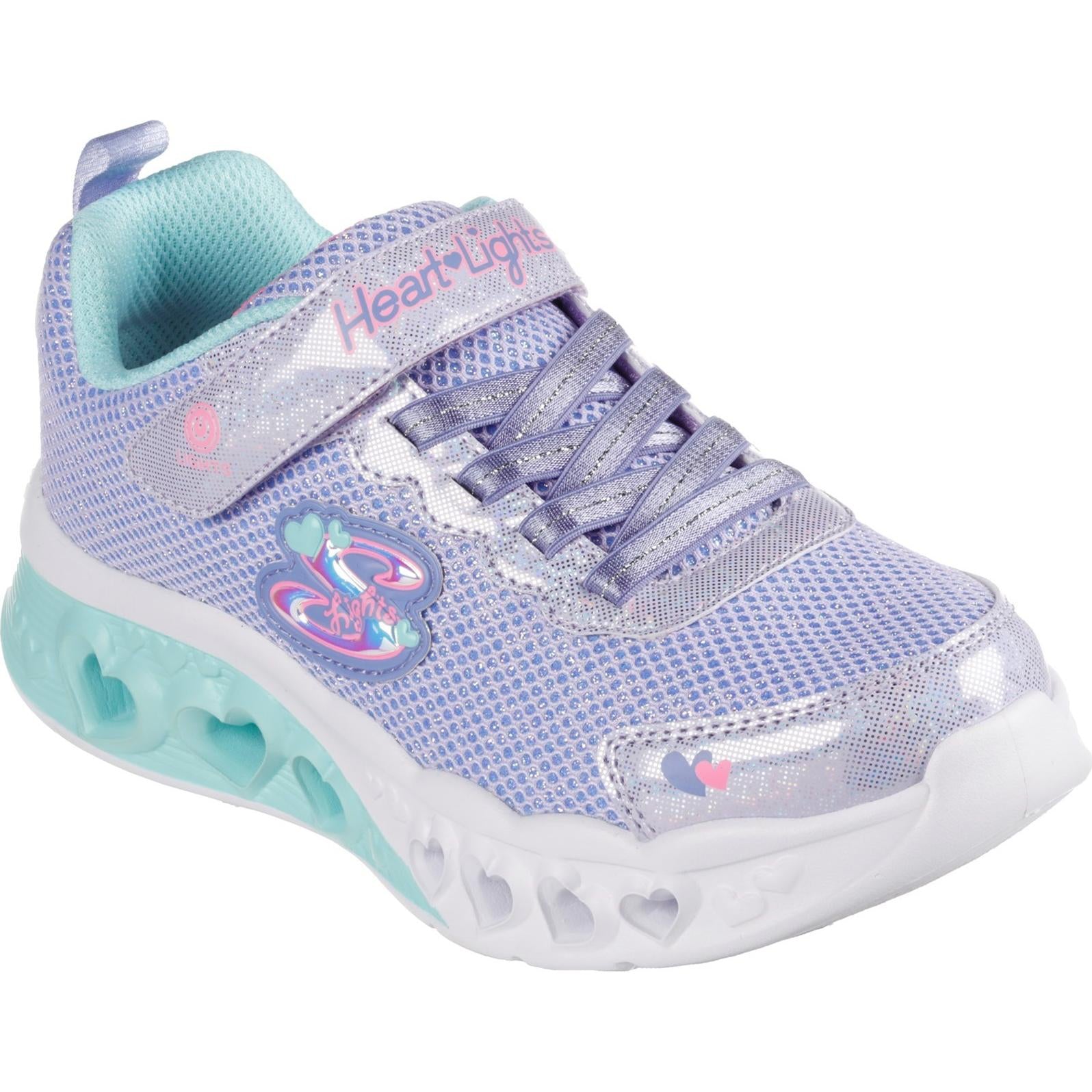 Skechers Flutter Heart Lights Bring Sparkle Trainers