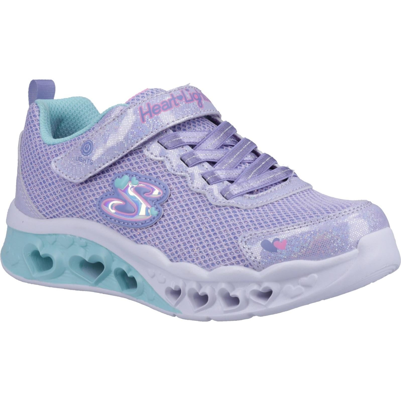 Skechers Flutter Heart Lights Bring Sparkle Trainers