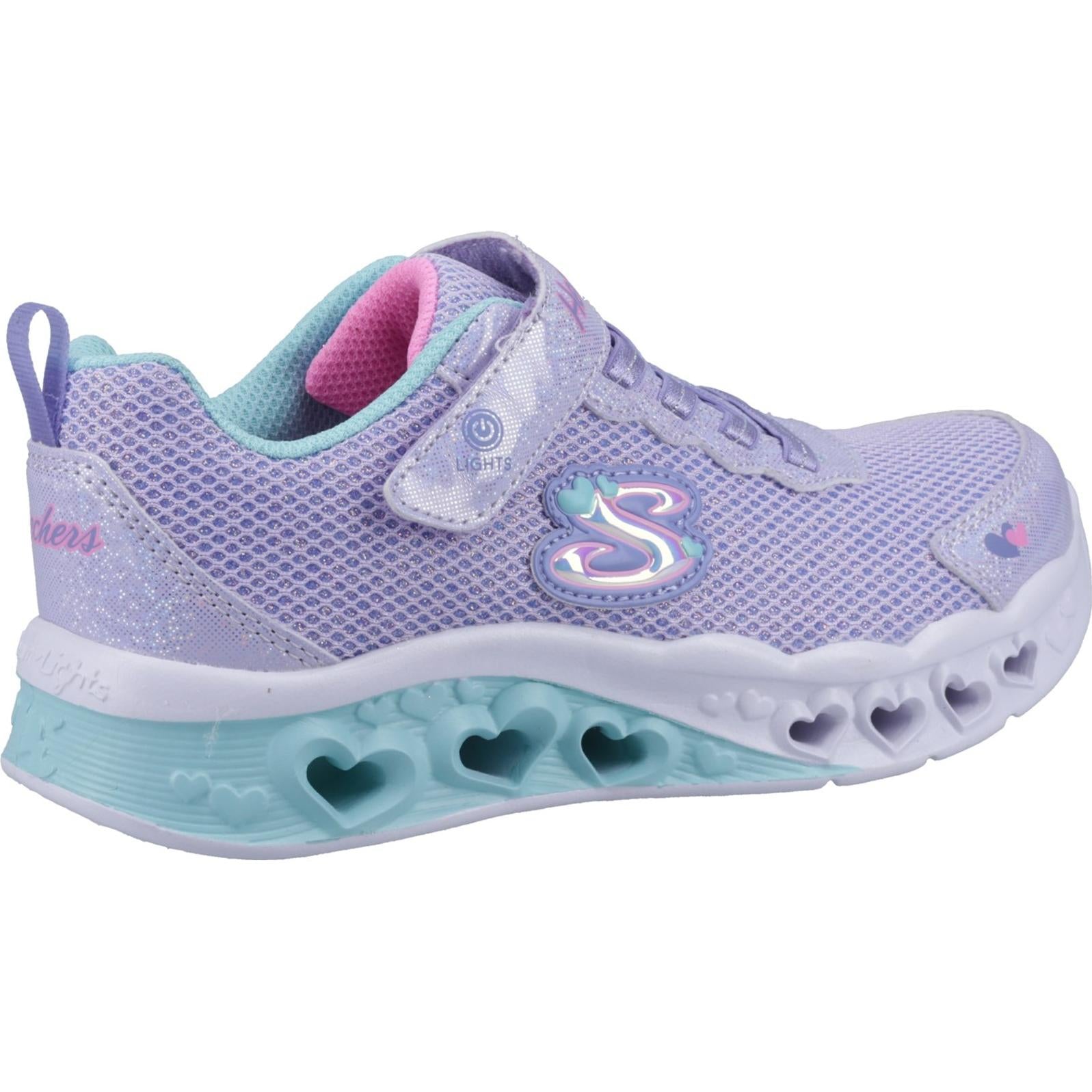 Skechers Flutter Heart Lights Bring Sparkle Trainers