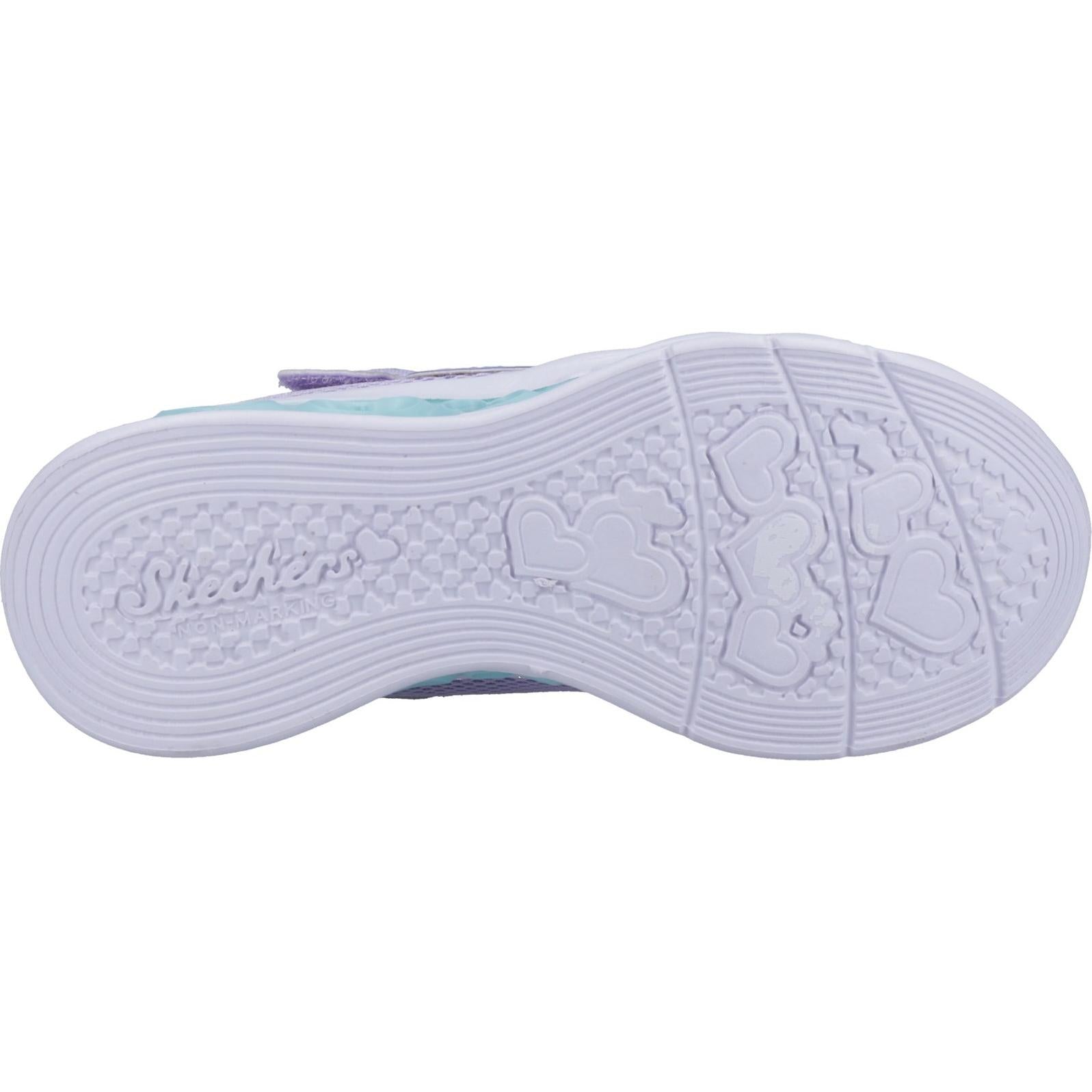 Skechers Flutter Heart Lights Bring Sparkle Trainers