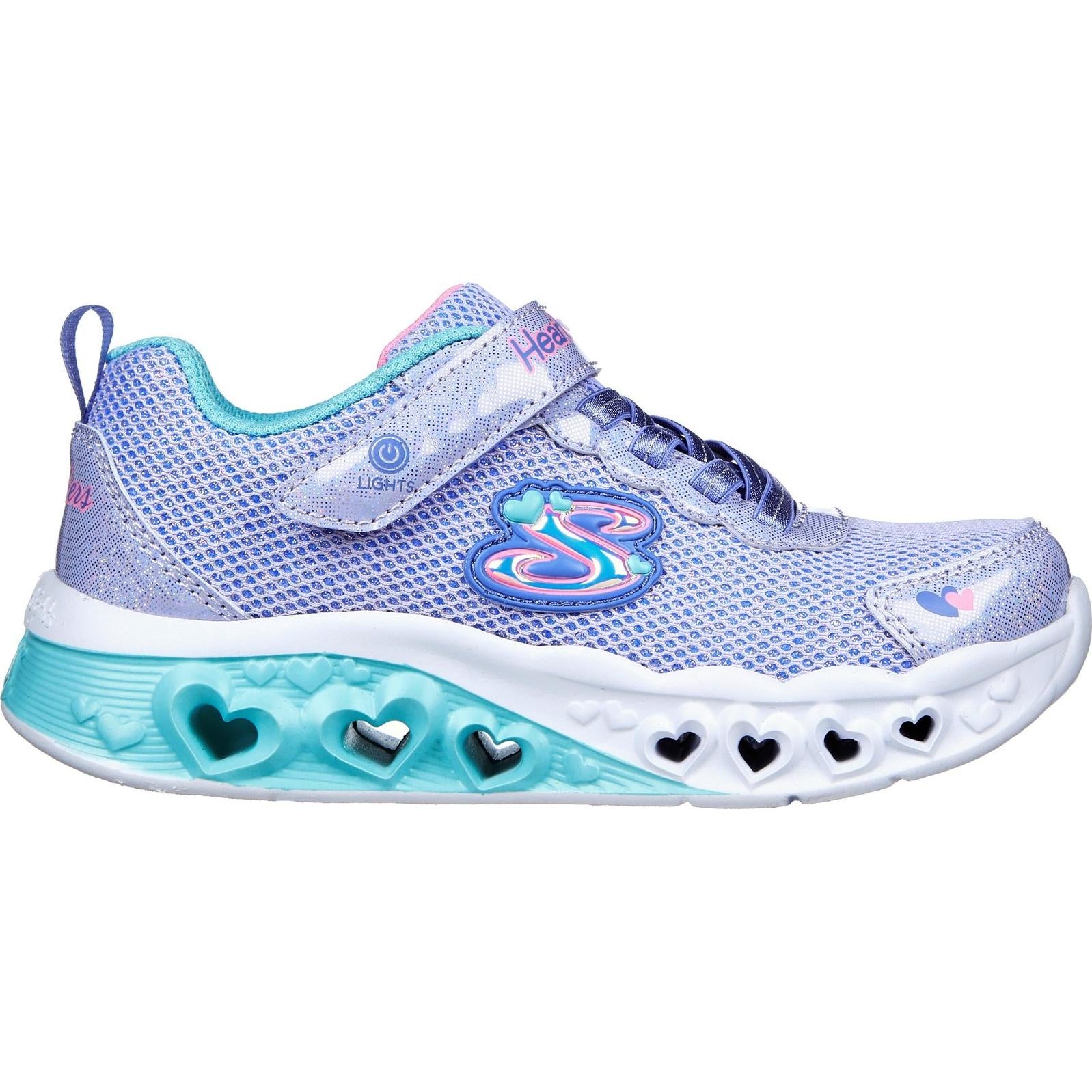 Skechers Flutter Heart Lights Bring Sparkle Trainers