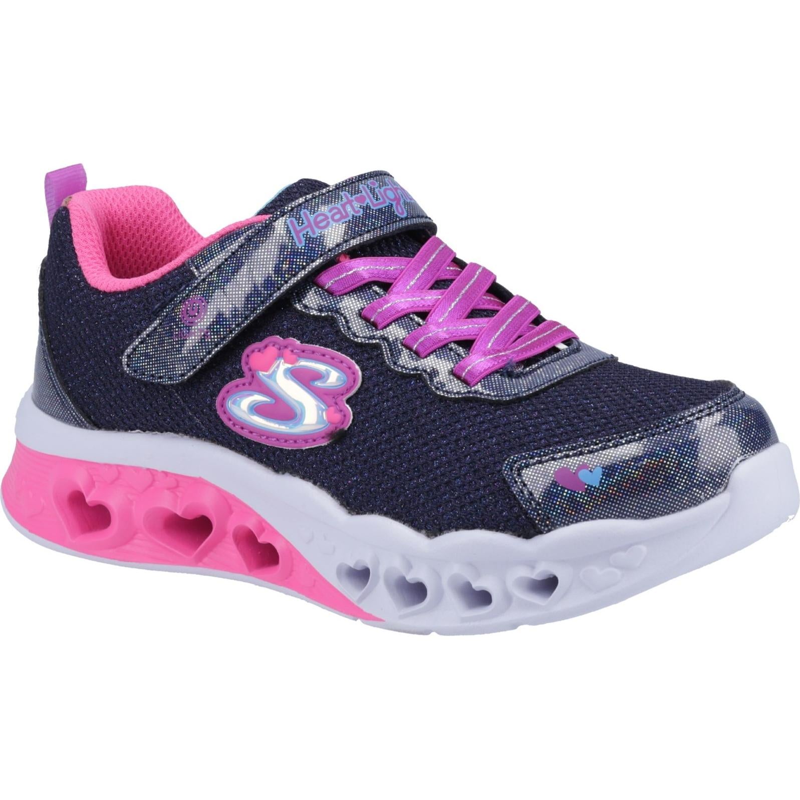 Skechers Flutter Heart Lights Bring Sparkle Trainers