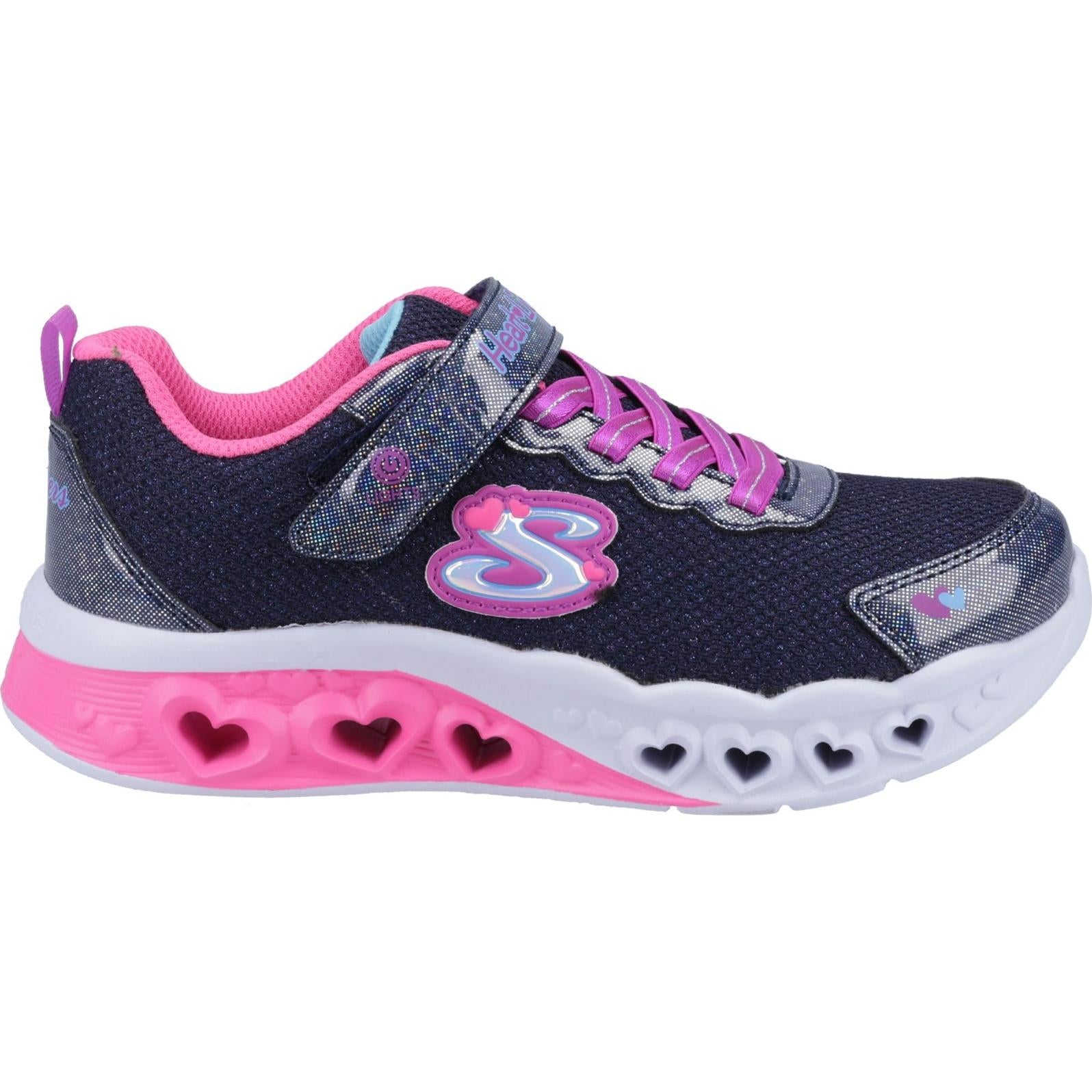 Skechers Flutter Heart Lights Bring Sparkle Trainers