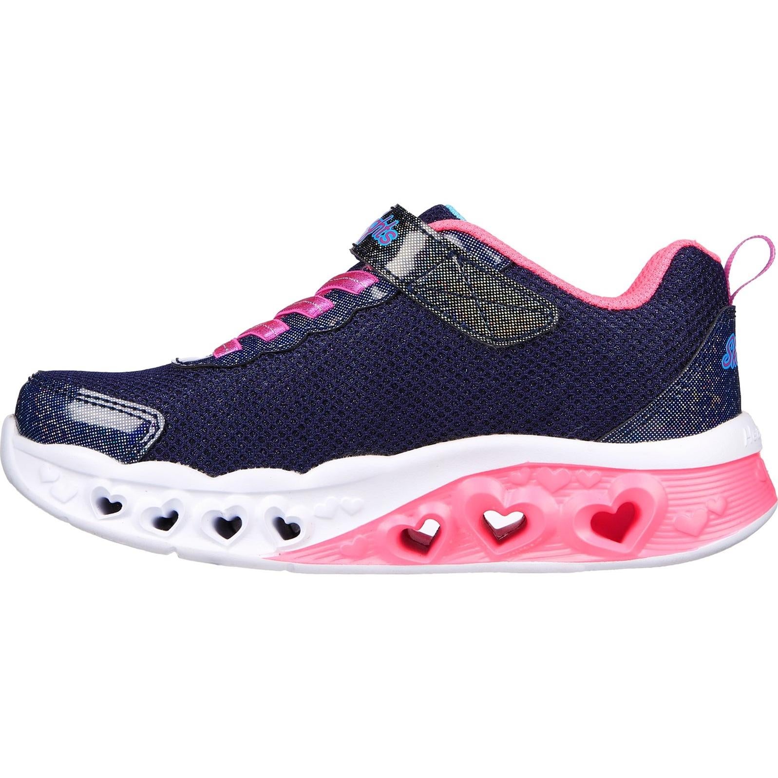 Skechers Flutter Heart Lights Bring Sparkle Trainers