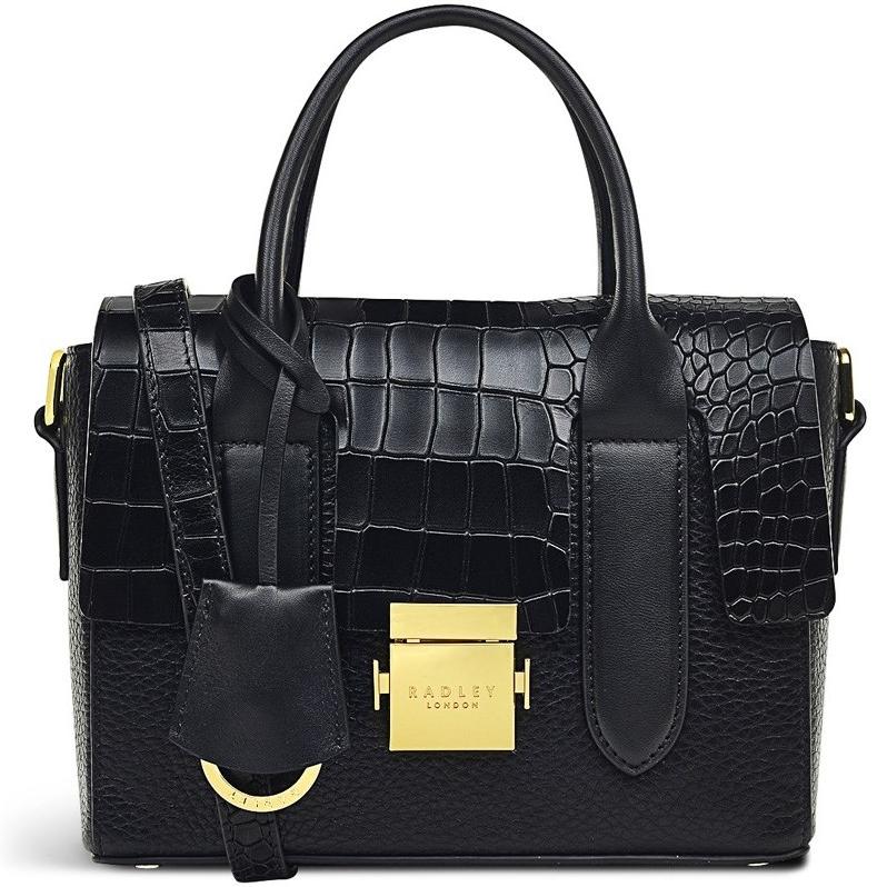 Radley Mayfair Lane Faux Croc Small Flapover Crossbody