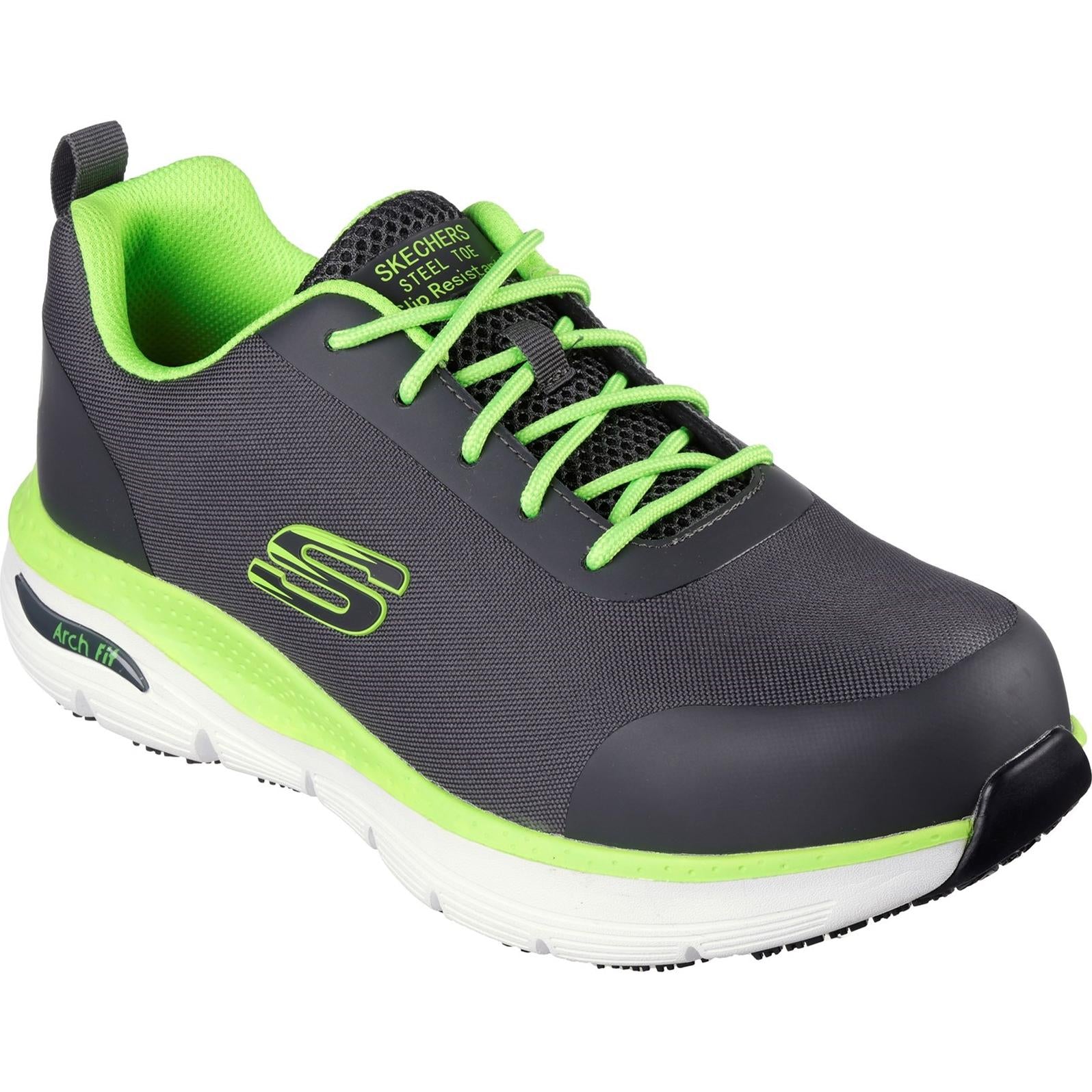 Skechers Arch Fit Sr Ringstap Safety Trainer