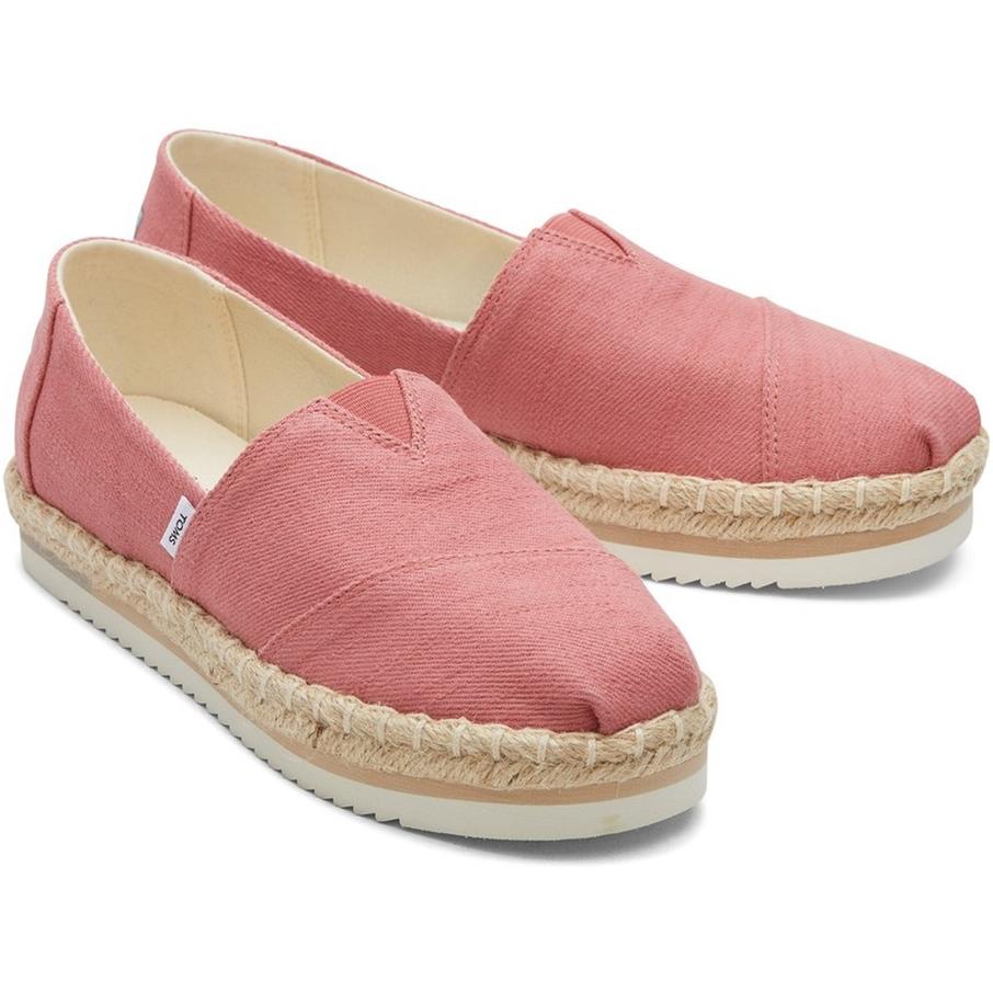 Toms Alpargata Platform Rope Shoe