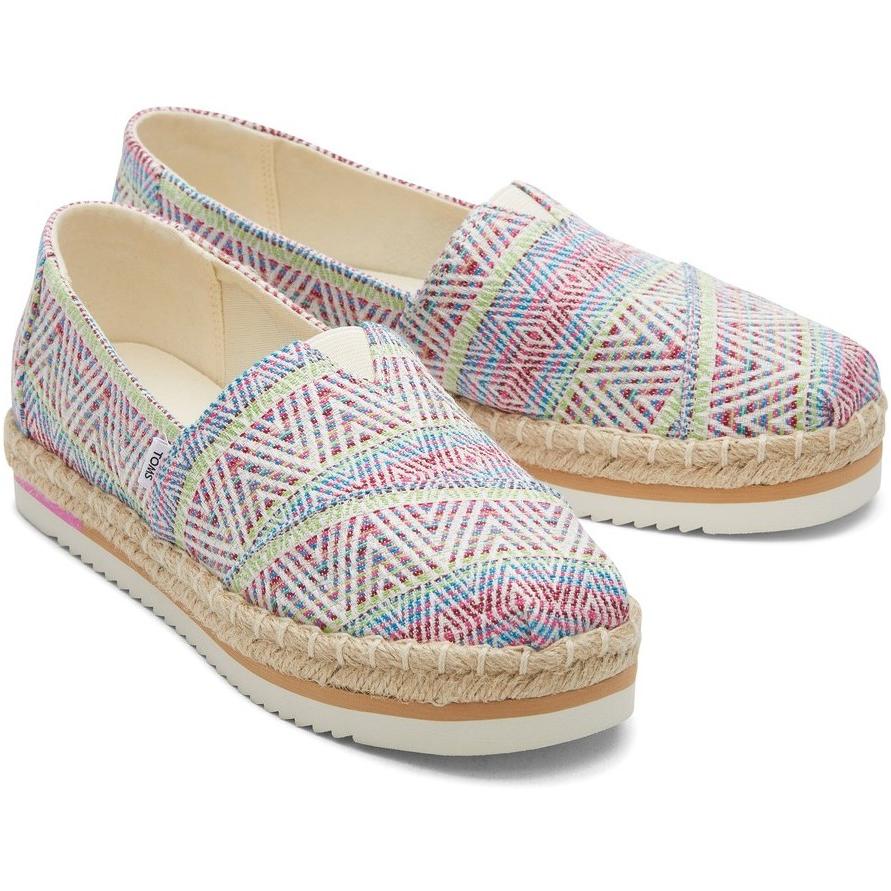 Toms Alpargata Platform Rope Shoe