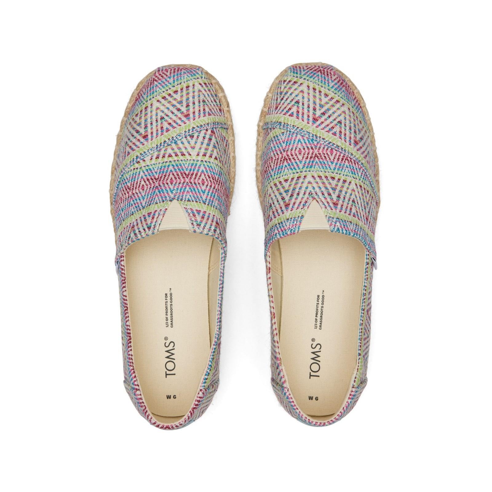 Toms Alpargata Platform Rope Shoe