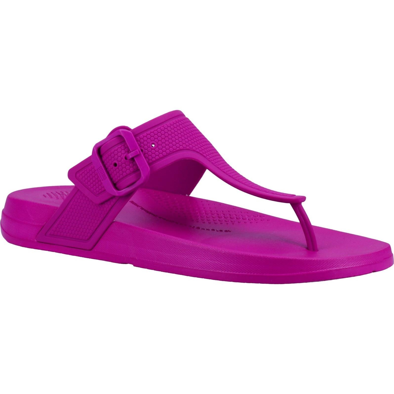 Fitflop iQUSHION Adjustable Buckle Flip-Flops Sandals