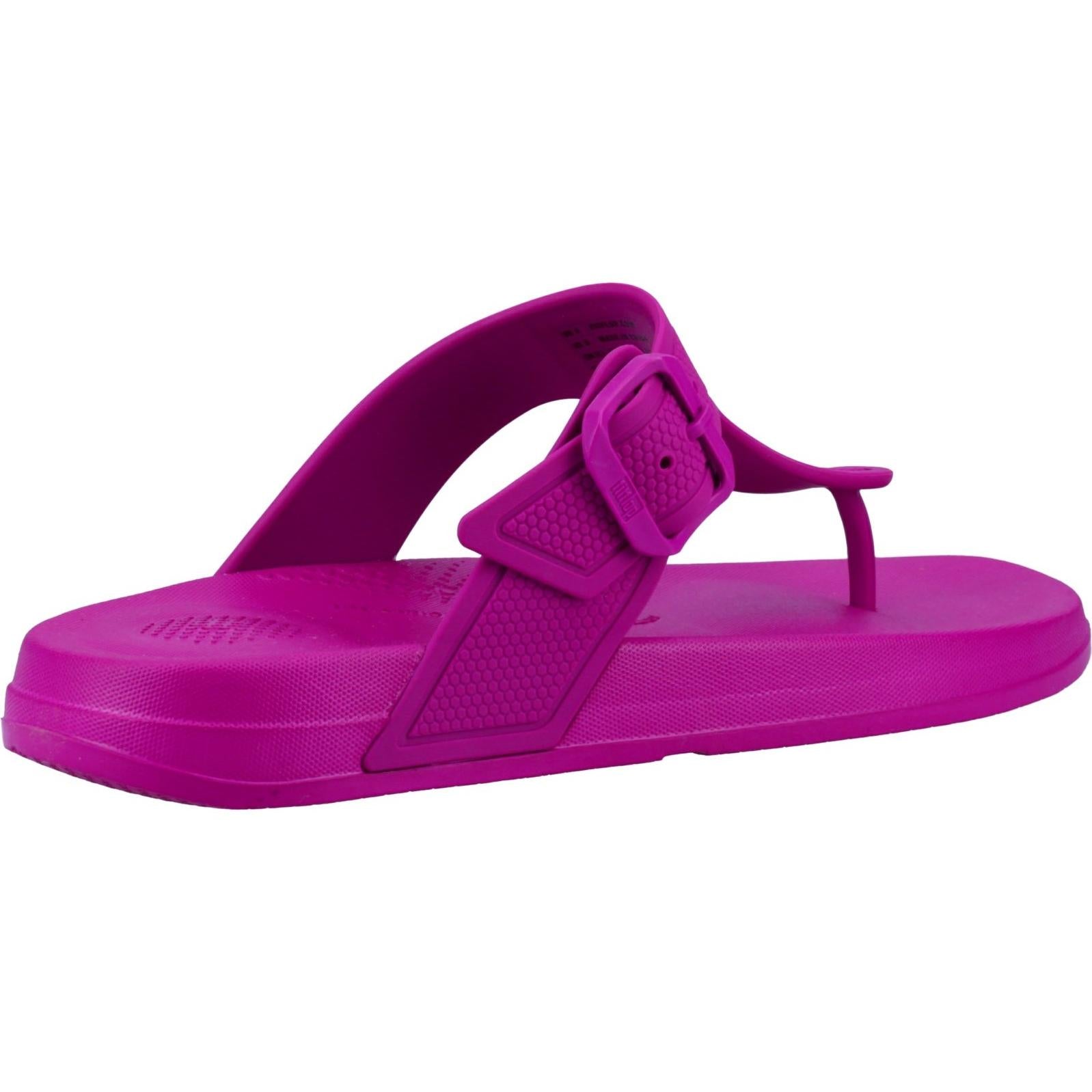 Fitflop iQUSHION Adjustable Buckle Flip-Flops Sandals