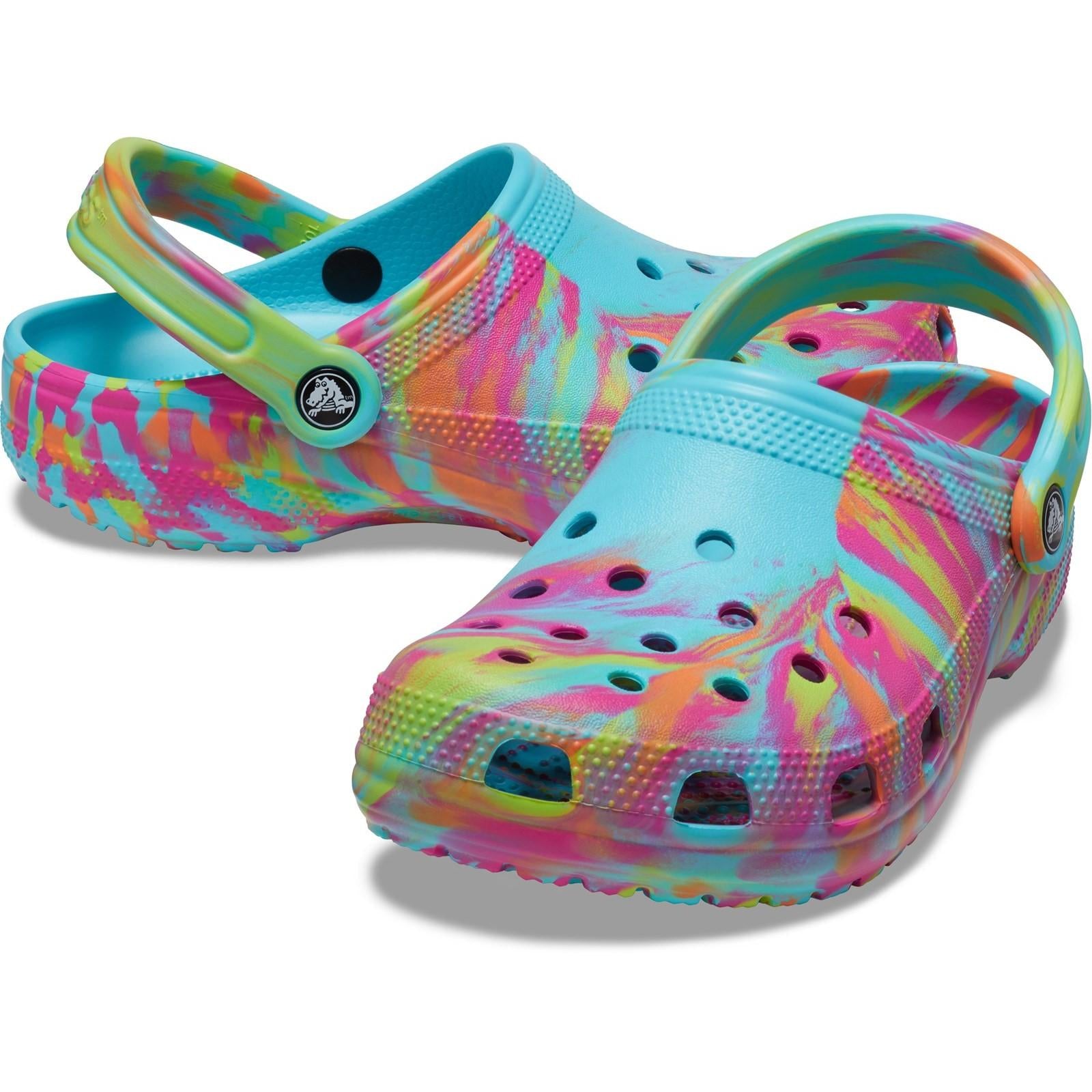 Crocs Classic Marbled Clog Sandals