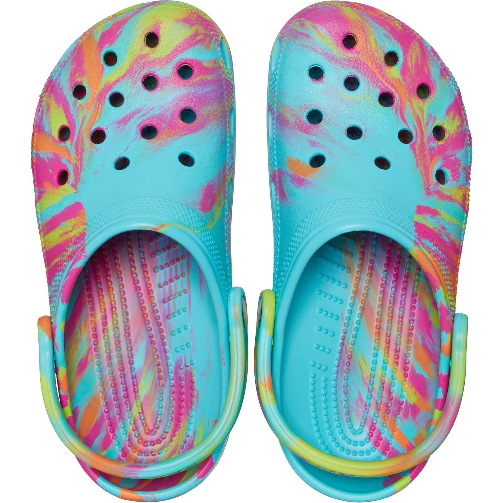 Crocs Classic Marbled Clog Sandals