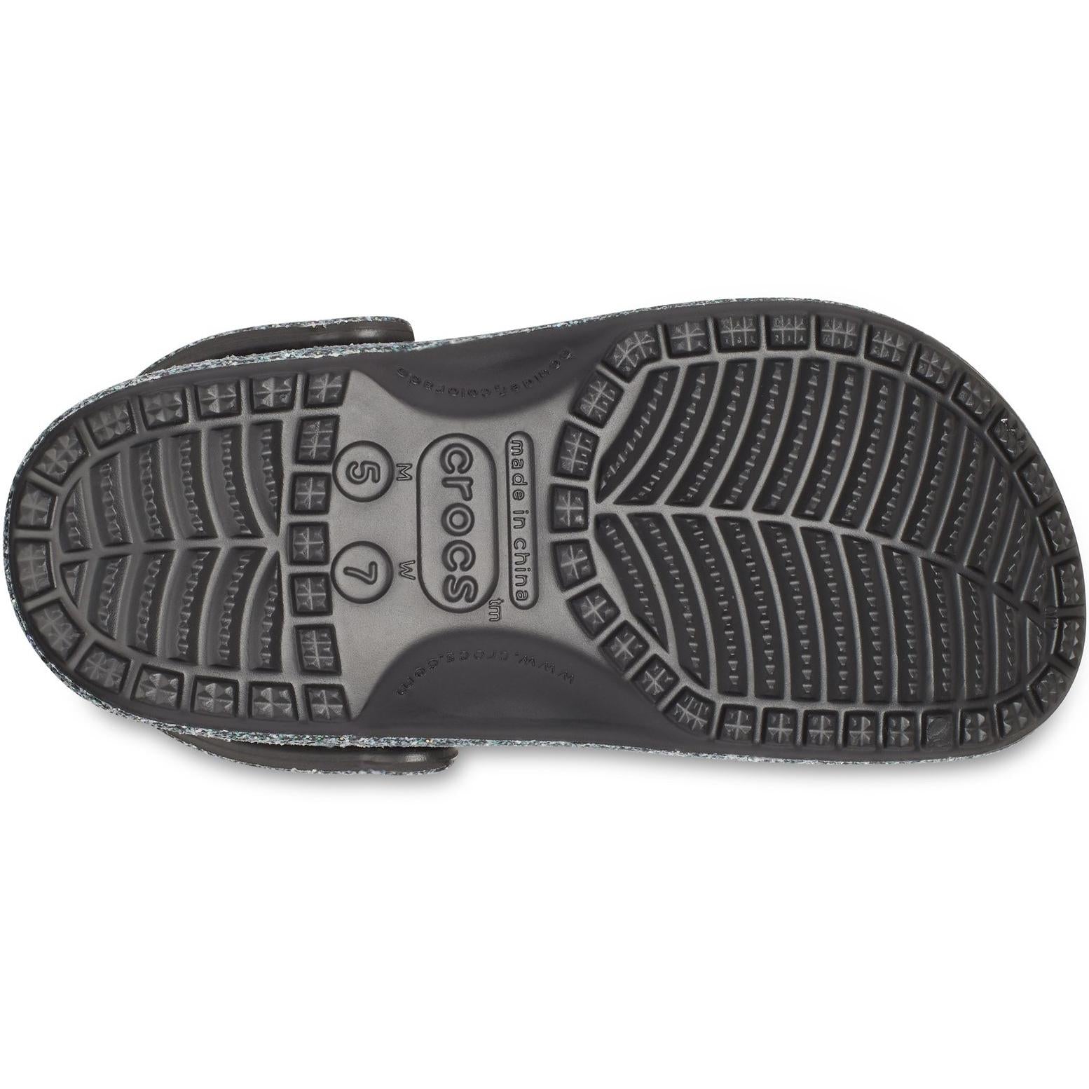 Crocs Classic Glitter Clog Sandals