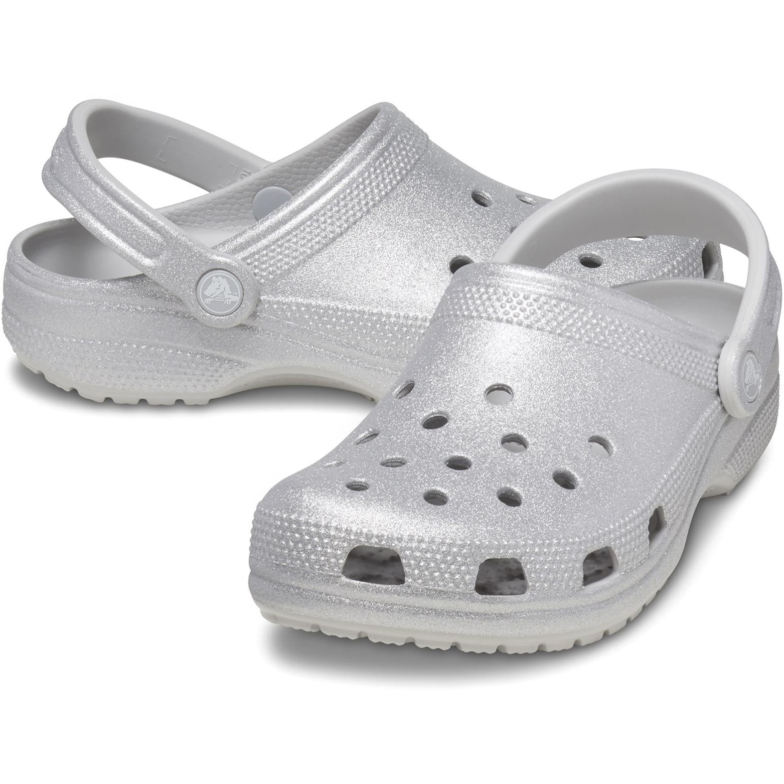 Crocs Classic Glitter Clog Sandals