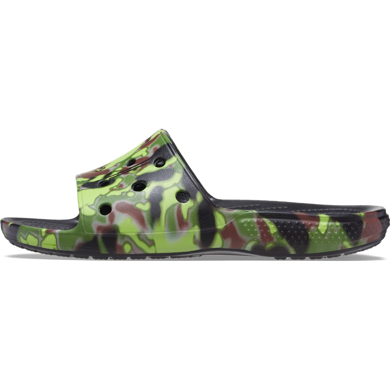 Crocs Spray Camo Slide Sandals