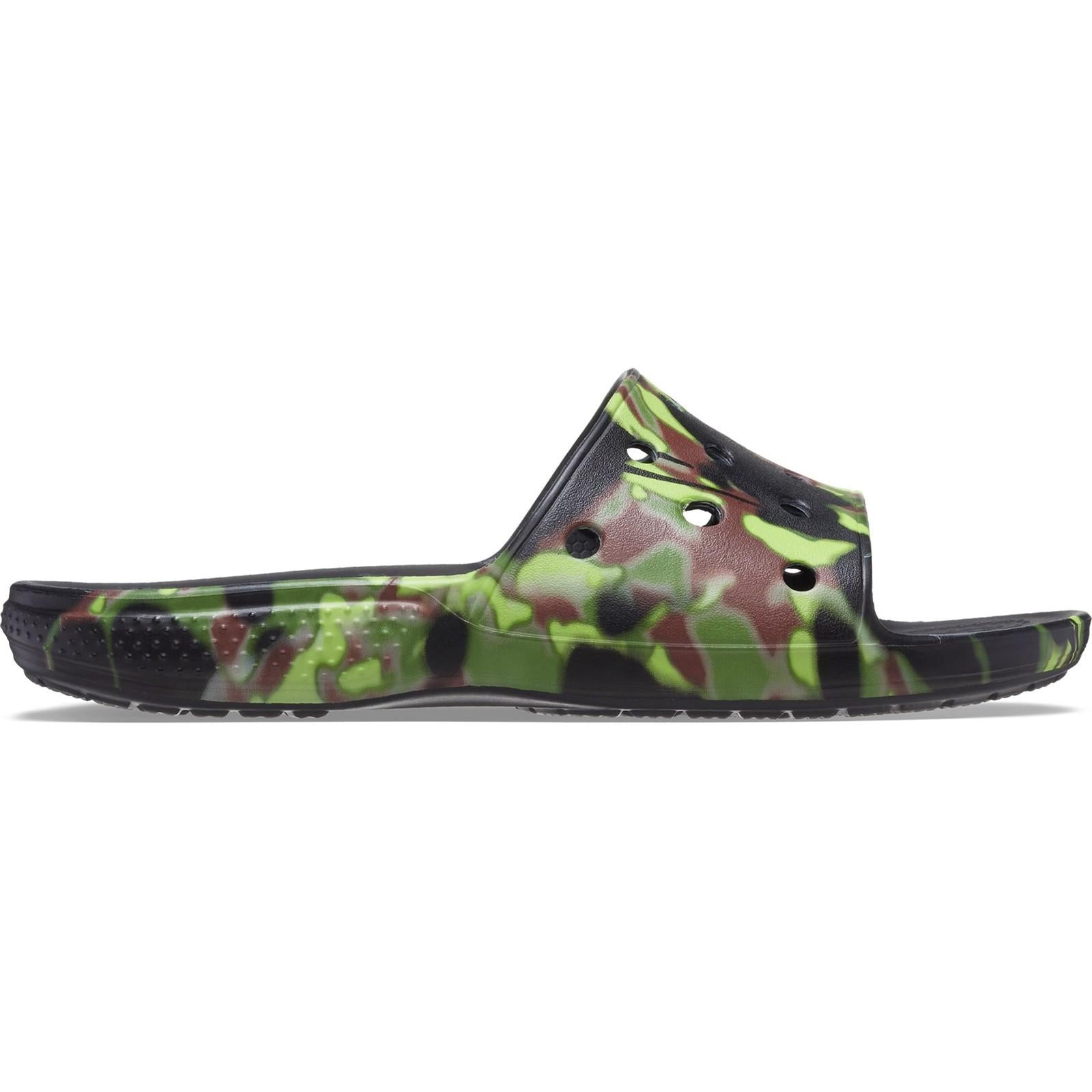 Crocs Spray Camo Slide Sandals
