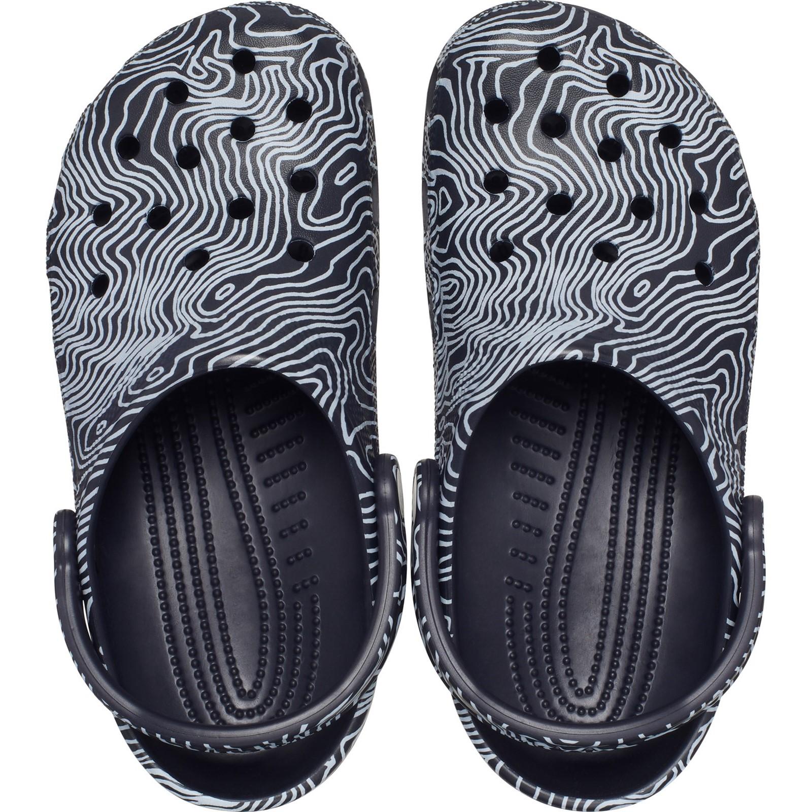 Crocs Classic Topographic Clog Sandals