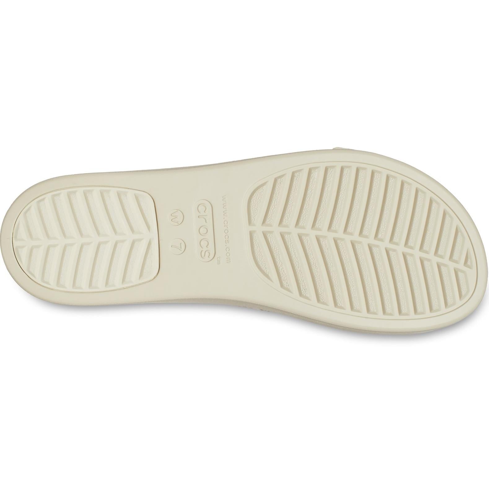 Crocs Brooklyn Snake Buckle Wedge Sandals